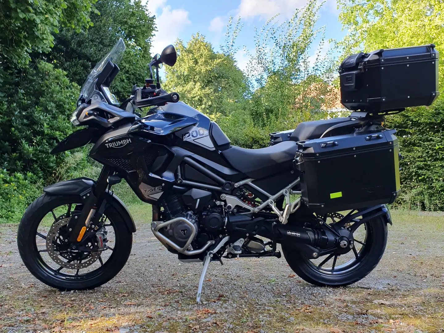 Triumph Tiger 1200 GT Pro 03/24 garantie de 3 ans full options Siyah - 1