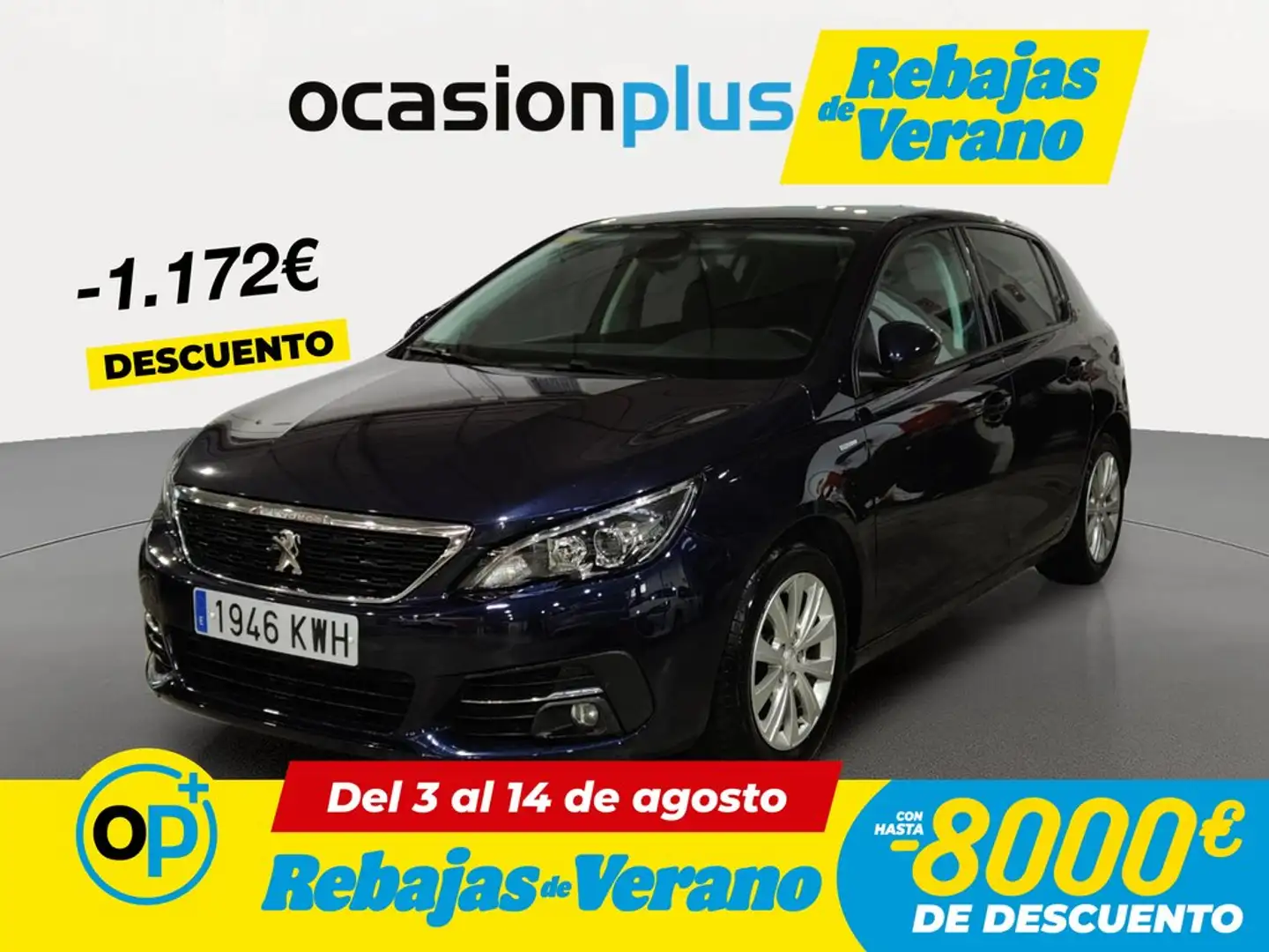 Peugeot 308 1.2 PureTech S&S Style EAT8 130 Azul - 1