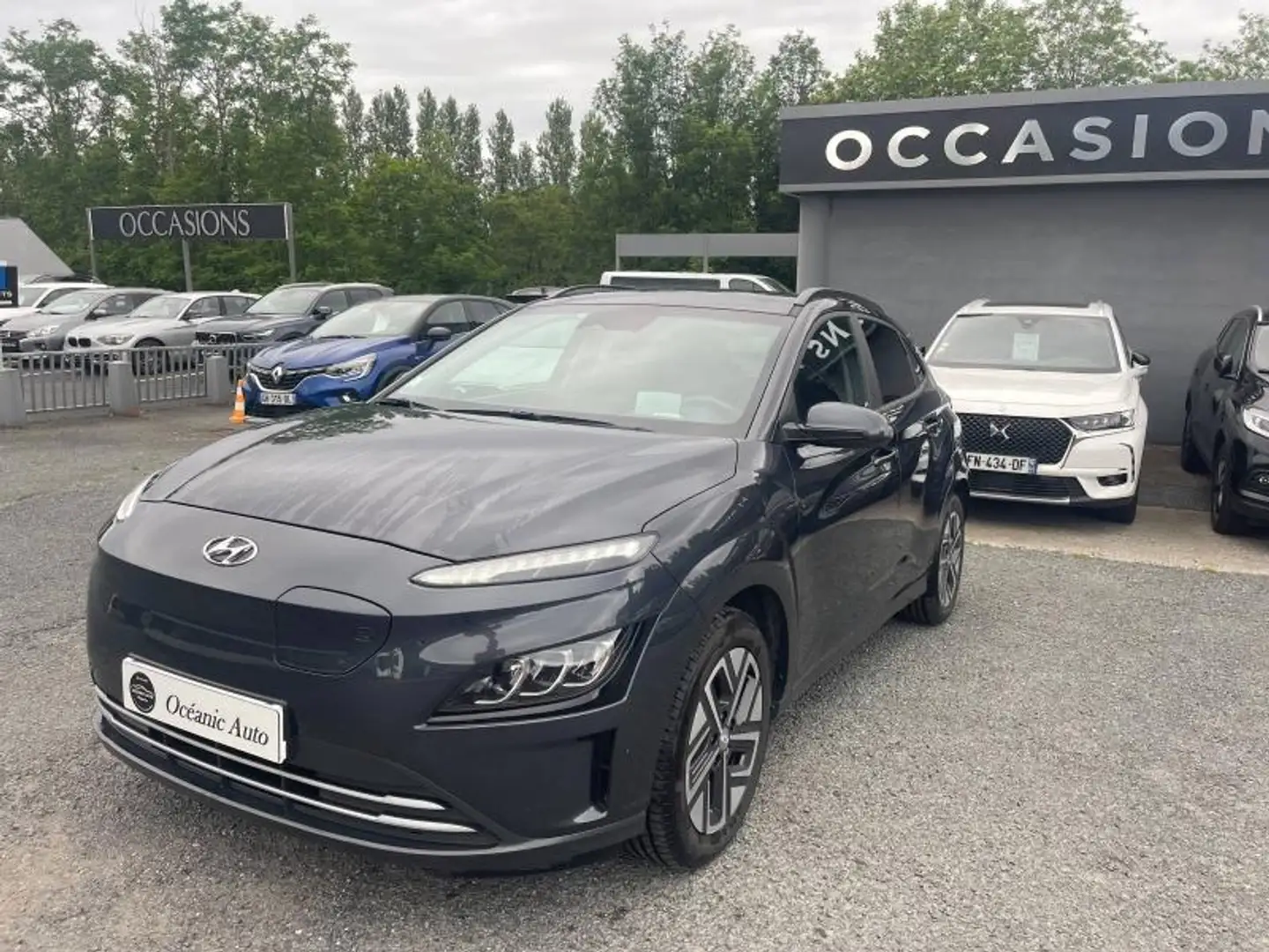 Hyundai KONA Electric 64kWh - 204ch Creative Bleu - 1