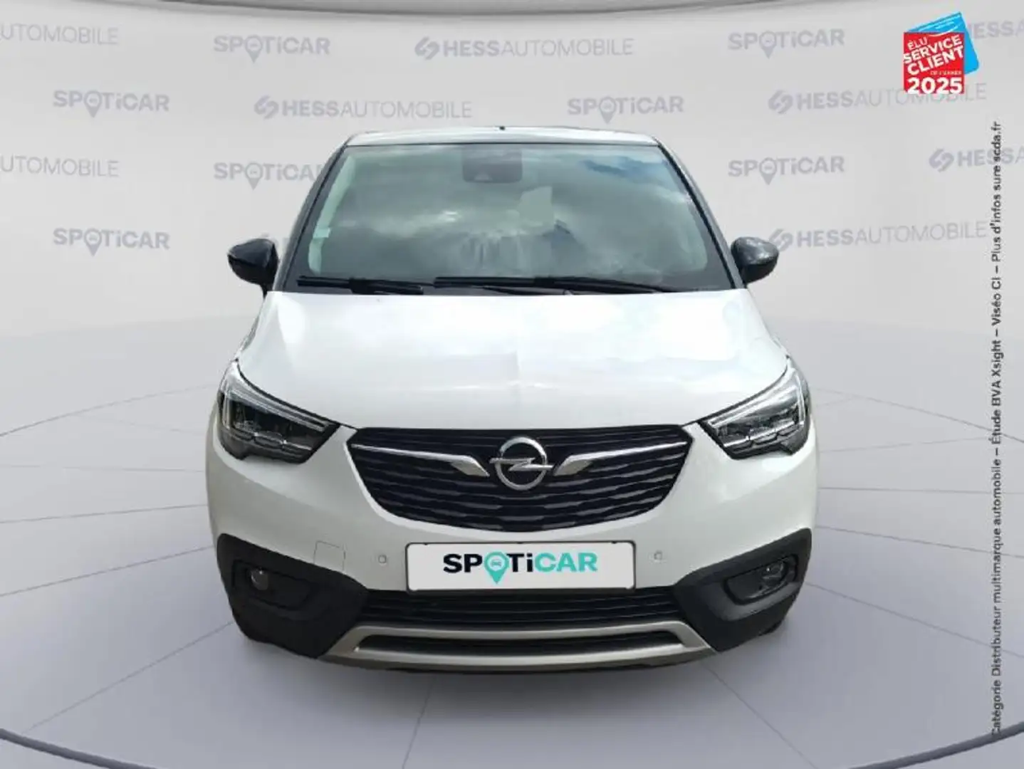Opel Crossland X 1.5 D 120ch Opel 2020 BVA Euro 6d-T Blanc - 2