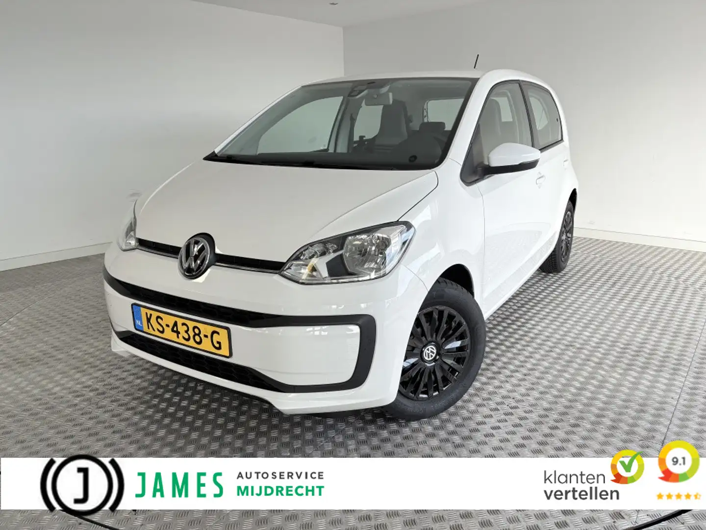 Volkswagen up! 1.0 BMT move up! AIRCO / DAB RADIO/BLUETOOTH Wit - 1