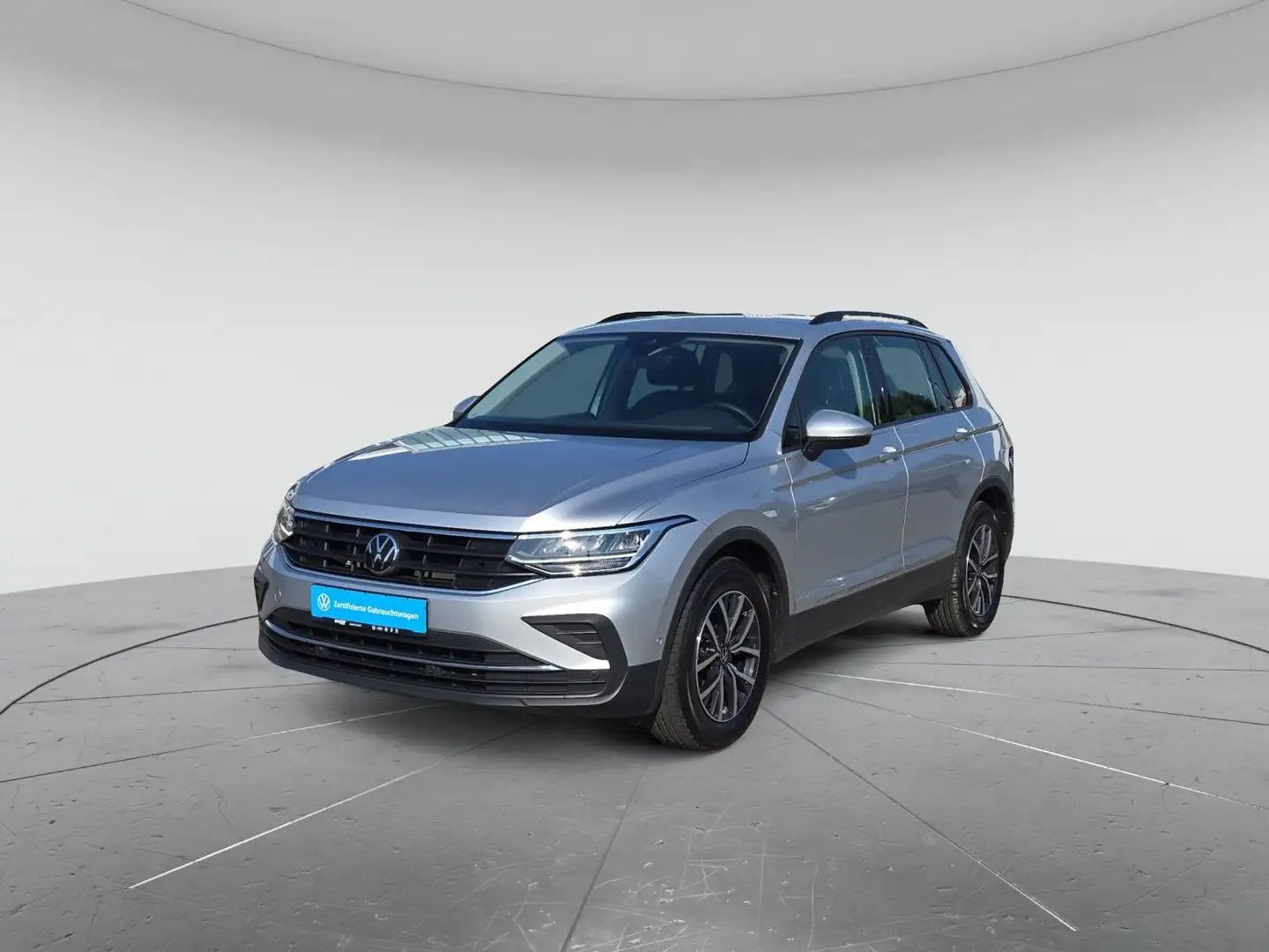 Volkswagen Tiguan Life 2.0 TDI DSG, AHK/KAM/ACC/LED/FRONT A Silber - 2