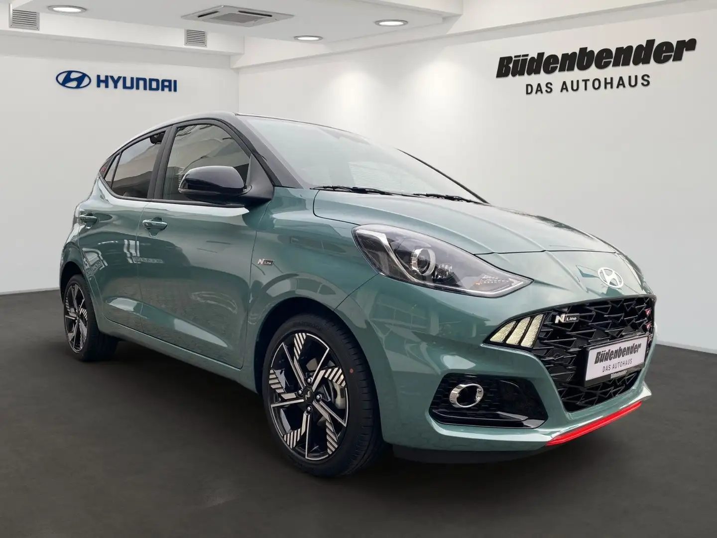 Hyundai i10 N Line "Dachlackierung" Grün - 2