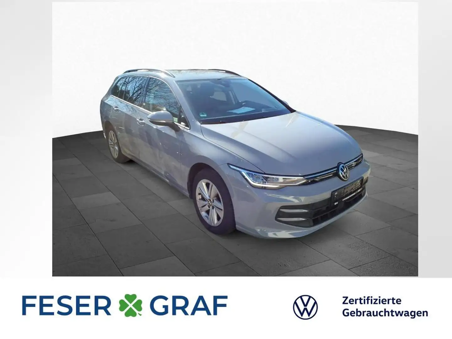 Volkswagen Golf Variant 1.5 eTSI DSG NAVI ACC LED HUD Grau - 1
