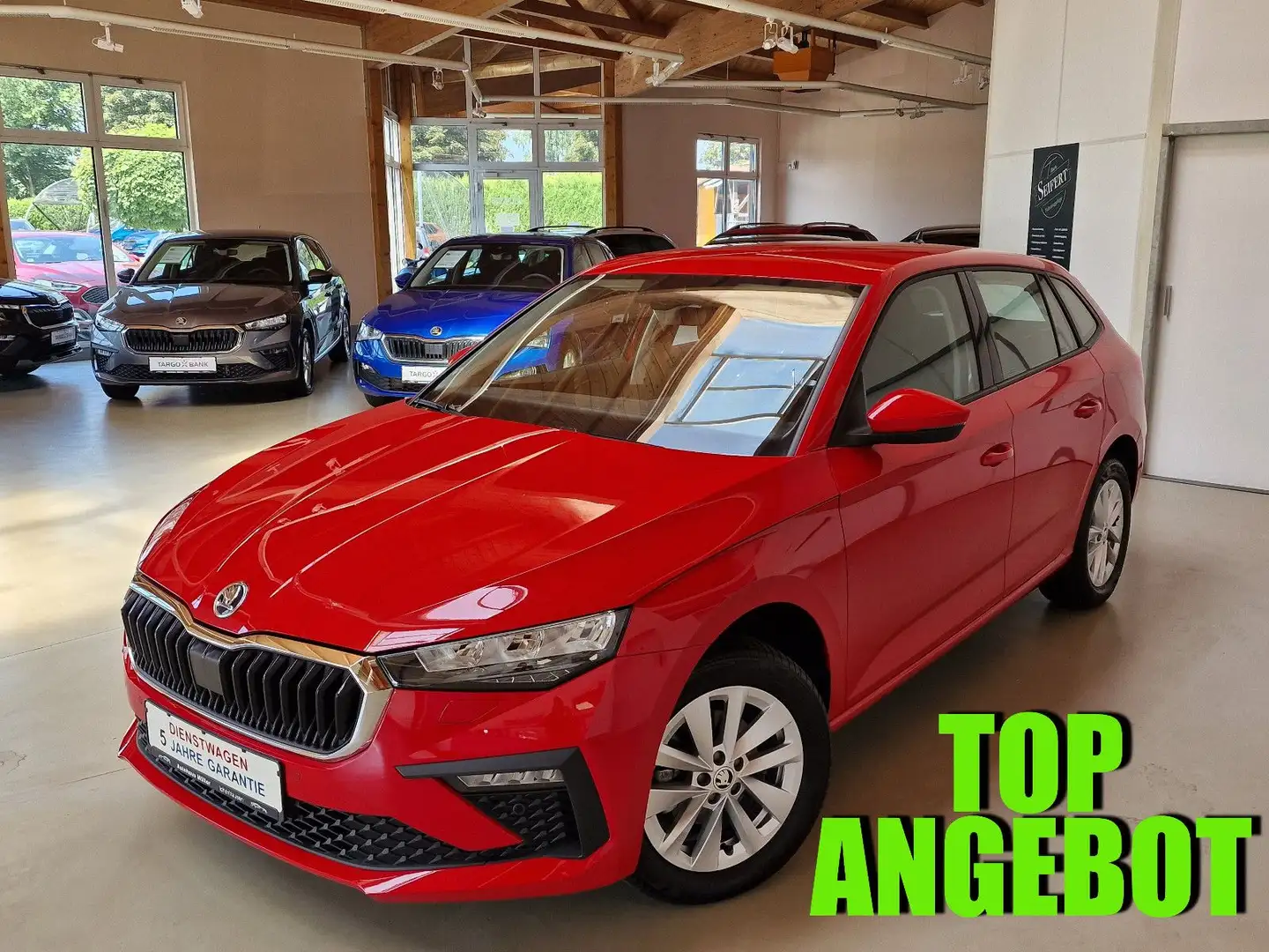 Skoda Scala Top Selection AHK 5J-GAR KAMERA LED SML TE Rot - 1
