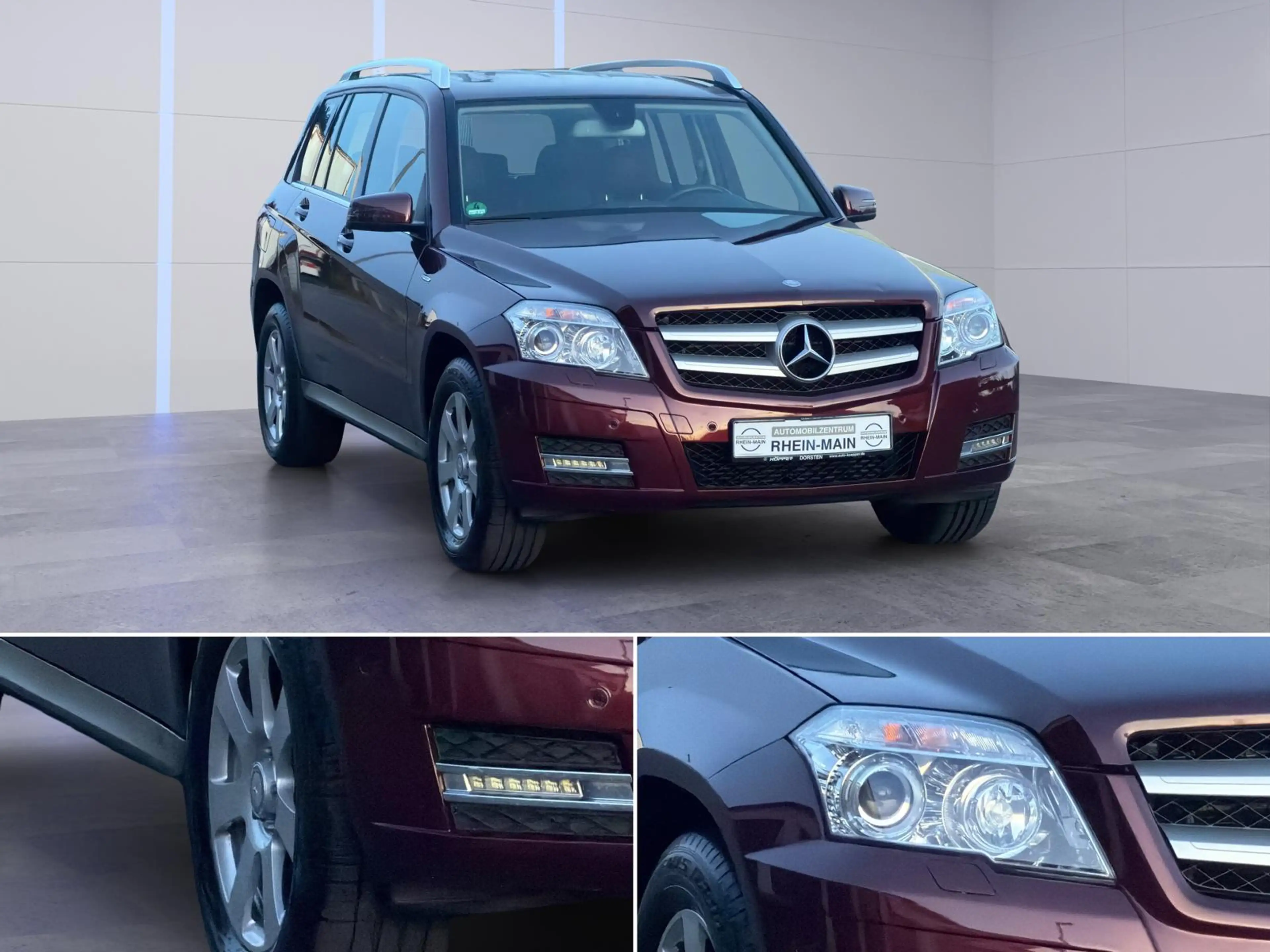 Mercedes-Benz GLK 220 133tsd. km! Automatik! Bordeaux Rot! TOP ZUSTAND — photo 10