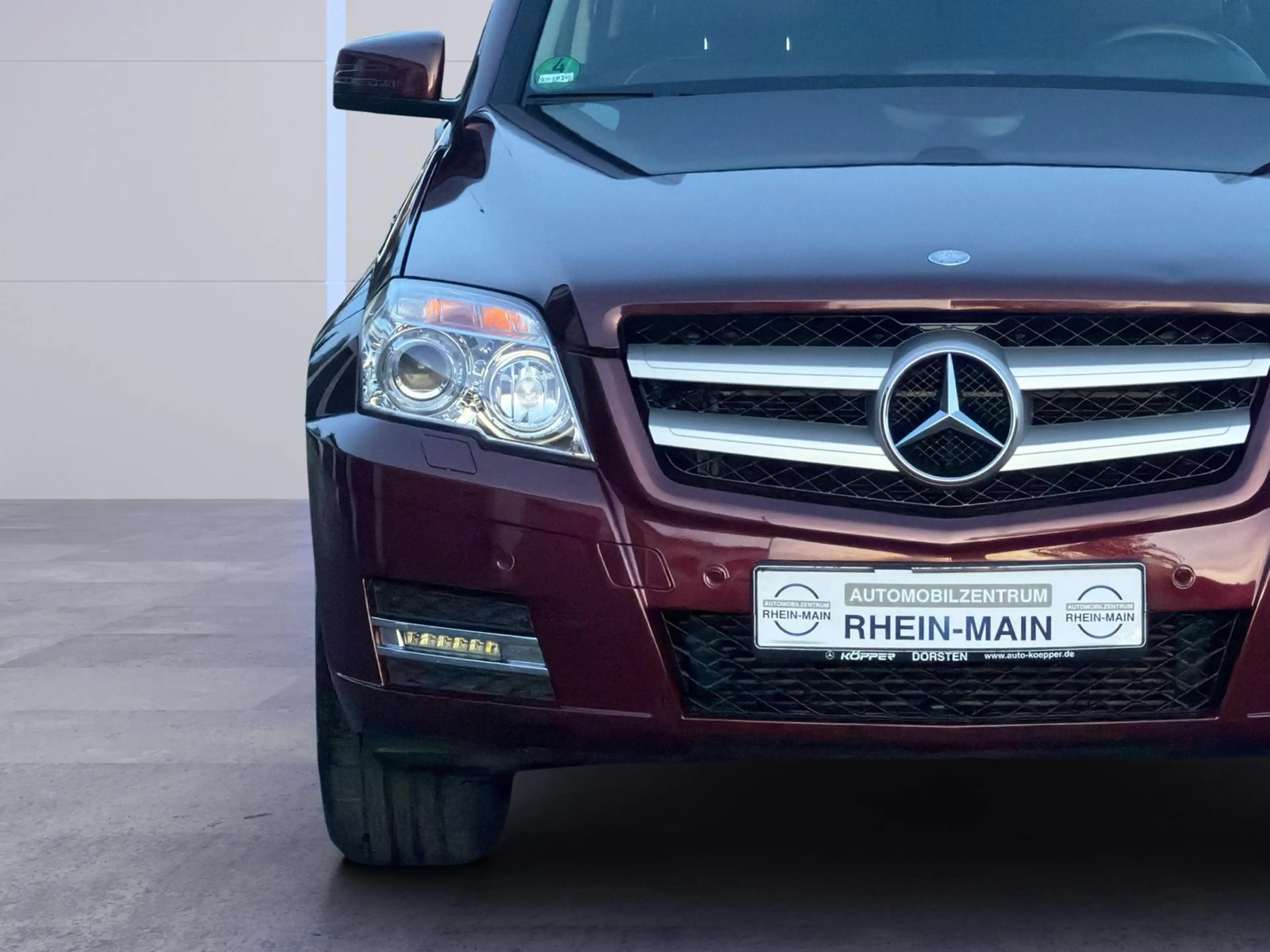 Mercedes-Benz GLK 220 133tsd. km! Automatik! Bordeaux Rot! TOP ZUSTAND — photo 11