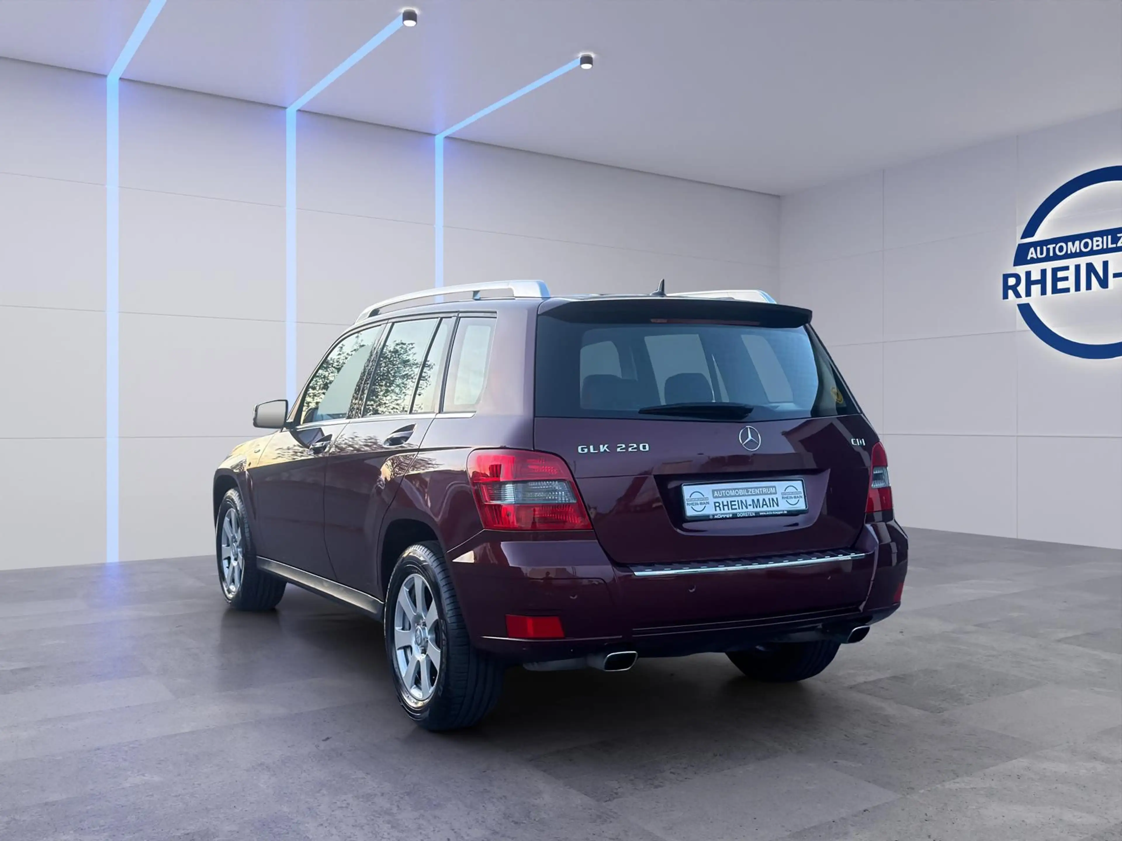 Mercedes-Benz GLK 220 133tsd. km! Automatik! Bordeaux Rot! TOP ZUSTAND — photo 3