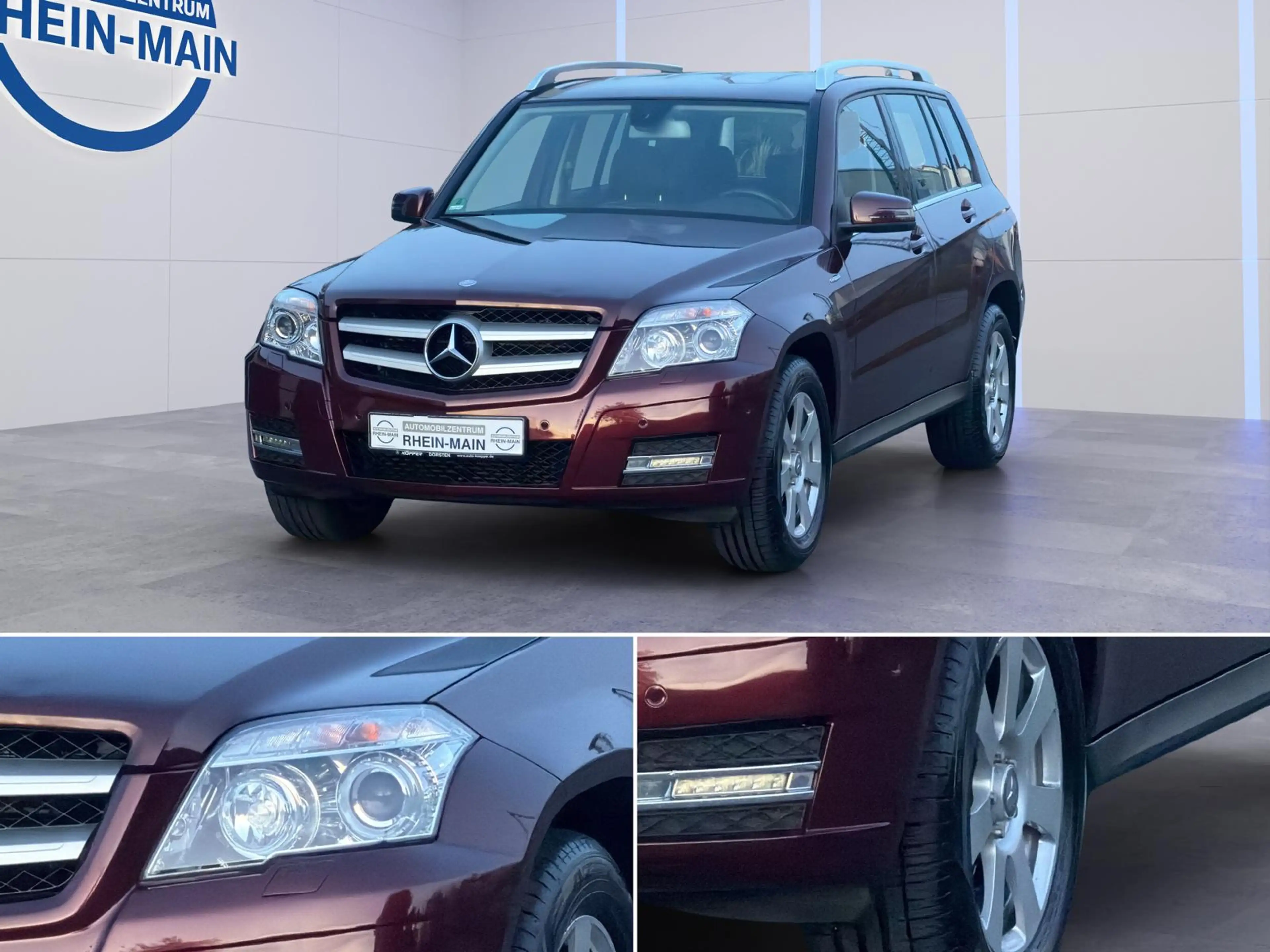 Mercedes-Benz GLK 220 133tsd. km! Automatik! Bordeaux Rot! TOP ZUSTAND — photo 9