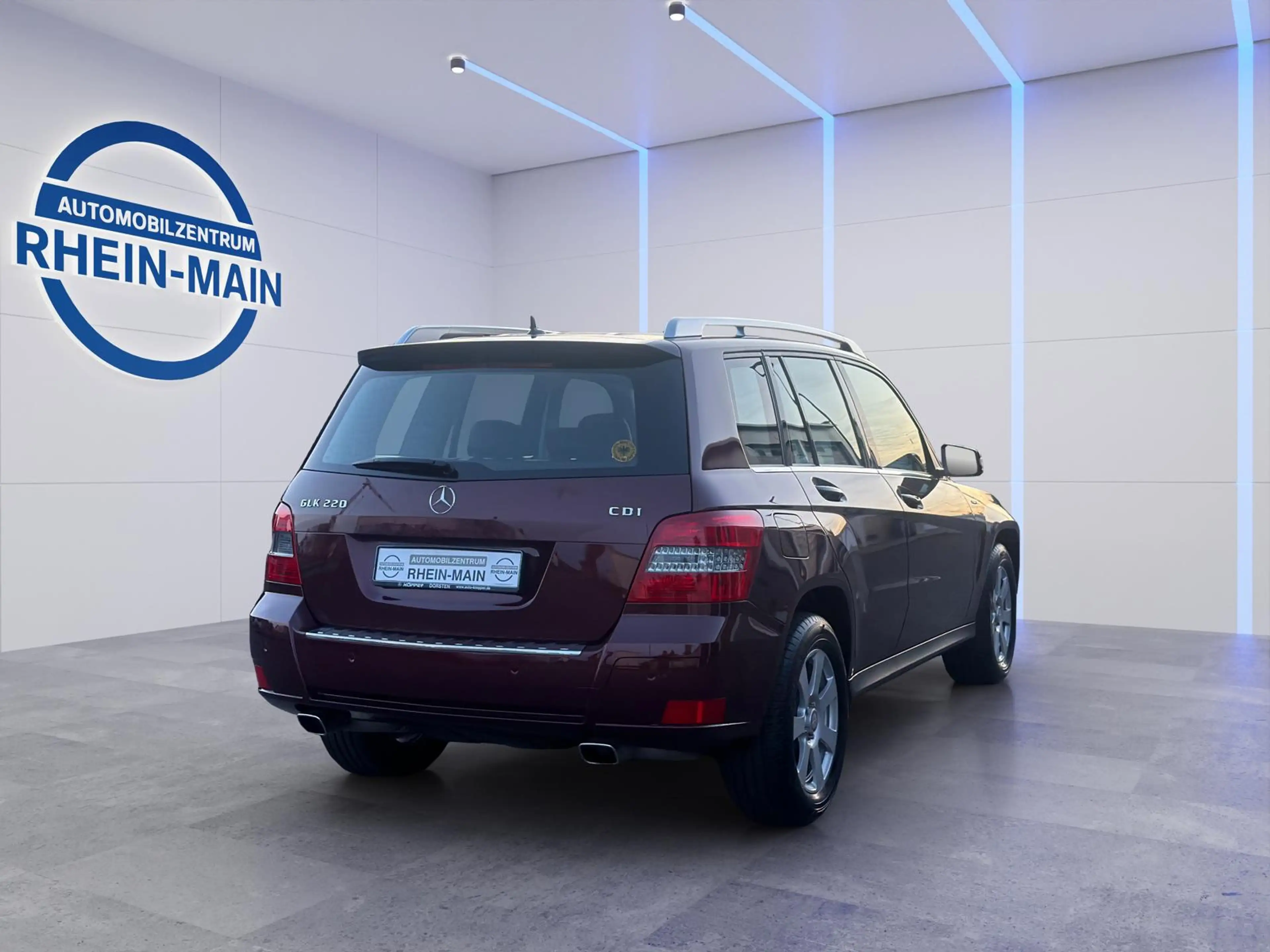 Mercedes-Benz GLK 220 133tsd. km! Automatik! Bordeaux Rot! TOP ZUSTAND — photo 5