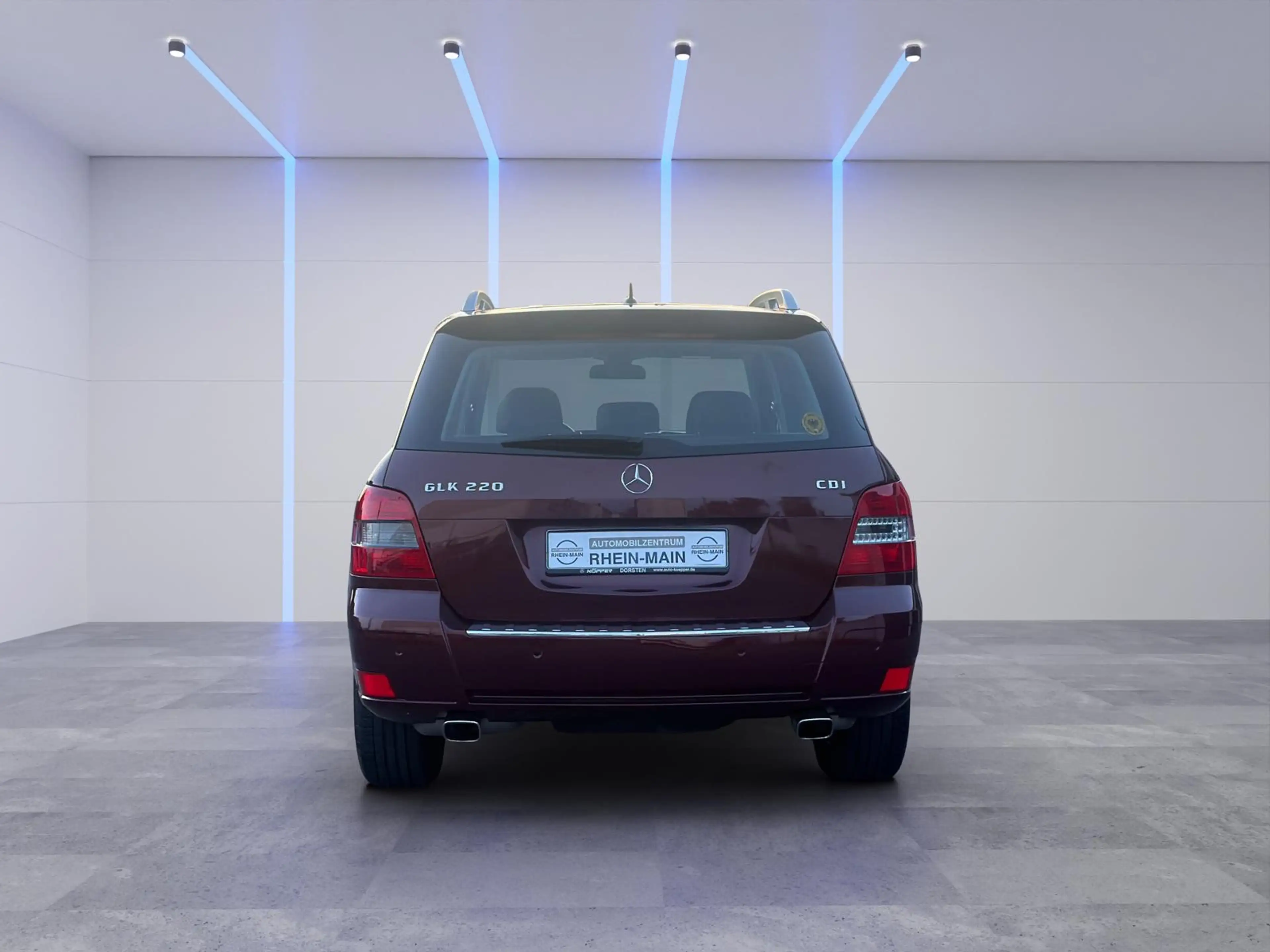 Mercedes-Benz GLK 220 133tsd. km! Automatik! Bordeaux Rot! TOP ZUSTAND — photo 4
