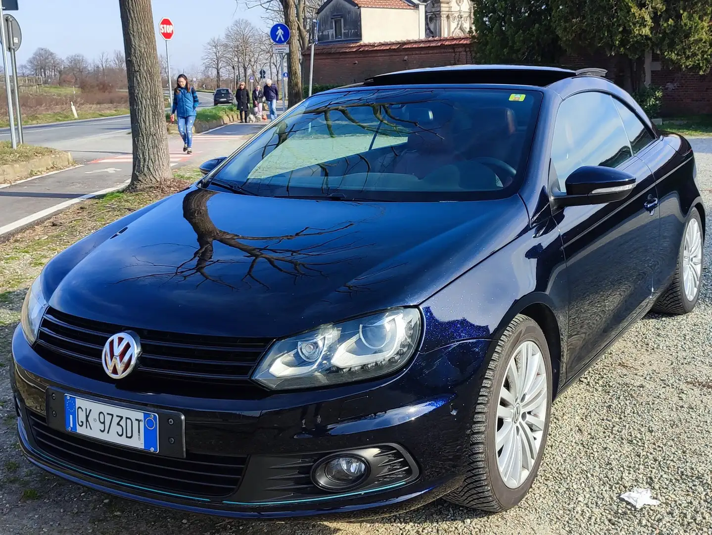 Volkswagen Eos Urgente!!! VW EOS 2.0TDI CAMBIO AUTOMATICO DSG Modrá - 1