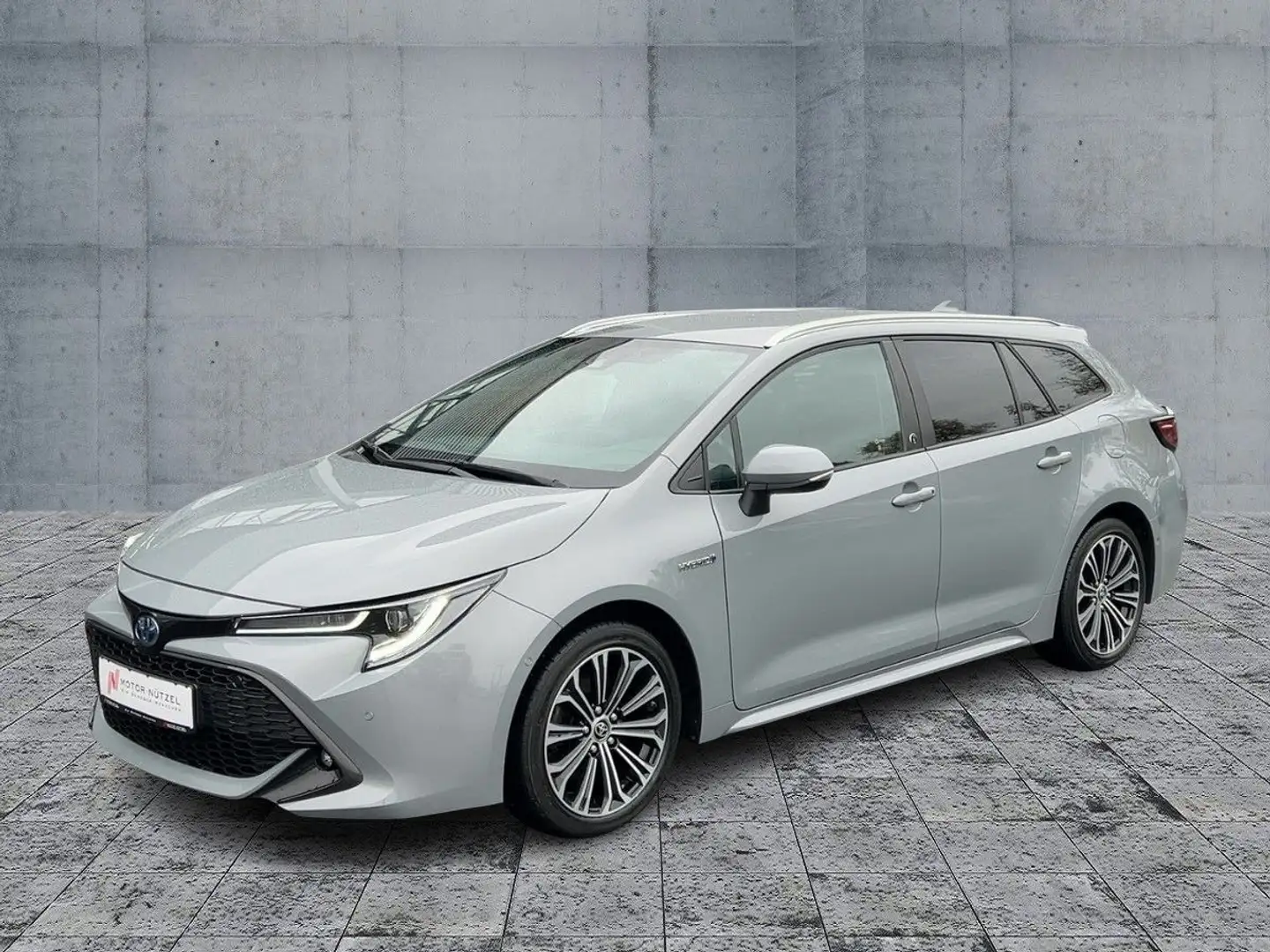 Toyota Corolla TS 2.0 Hybrid TEAM D LED+NAV+ACC+SHZ+RFK Gris - 2