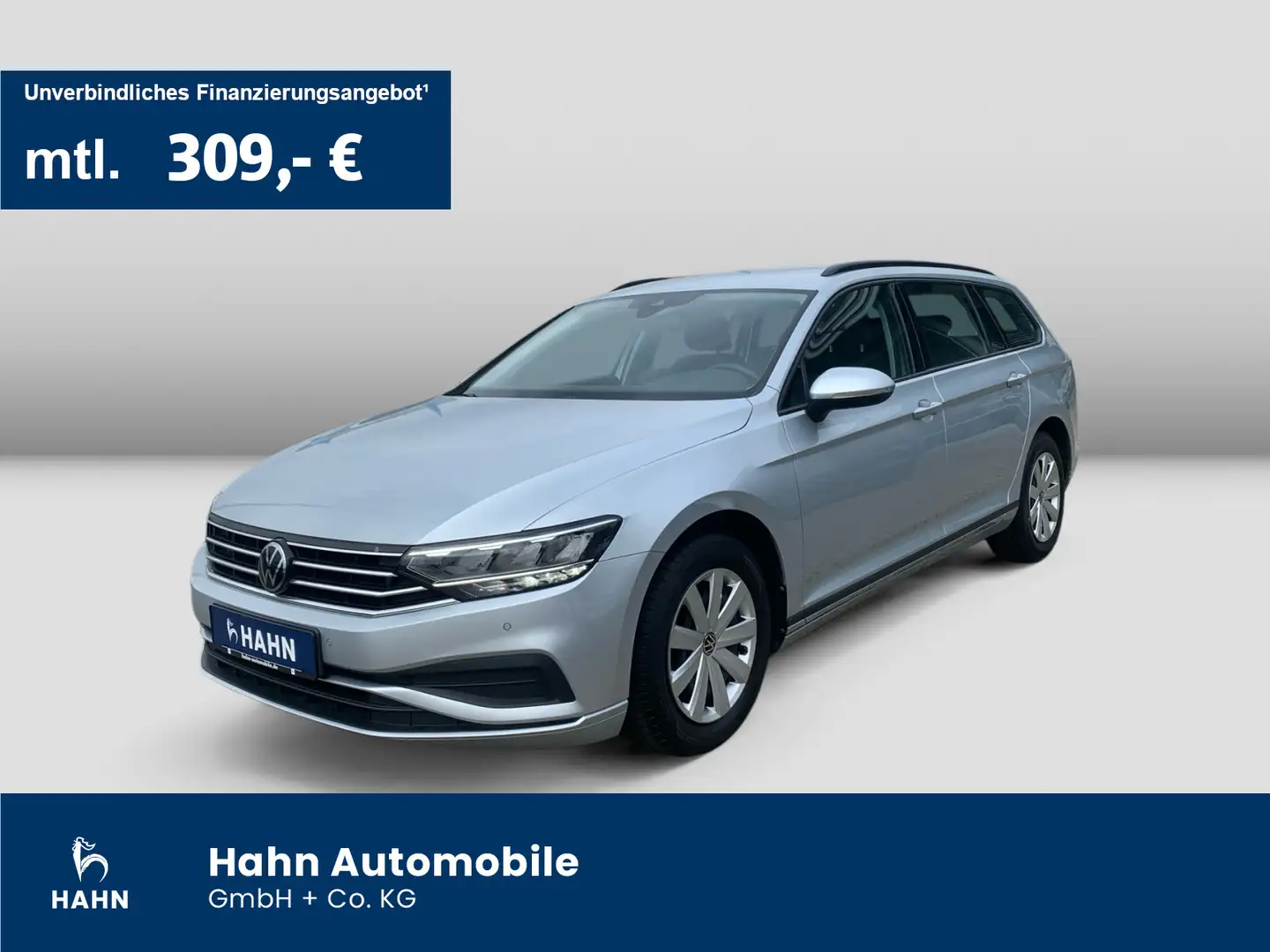 Volkswagen Passat Variant 2.0TDI DSG LED Navi AHK ACC Sitzh Argent - 1