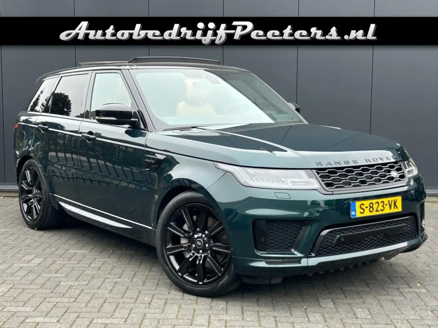 Land Rover Range Rover Sport 3.0 D250 HSE 1e eigenaar P-dak ACC Luchtvering Cam Groen - 1