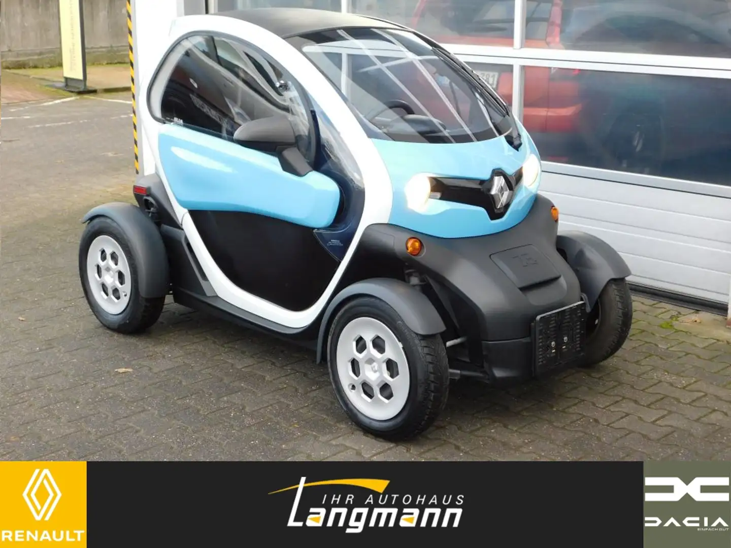 Renault Twizy Life 80 zzg. Batteriemiete EPH Blau - 1