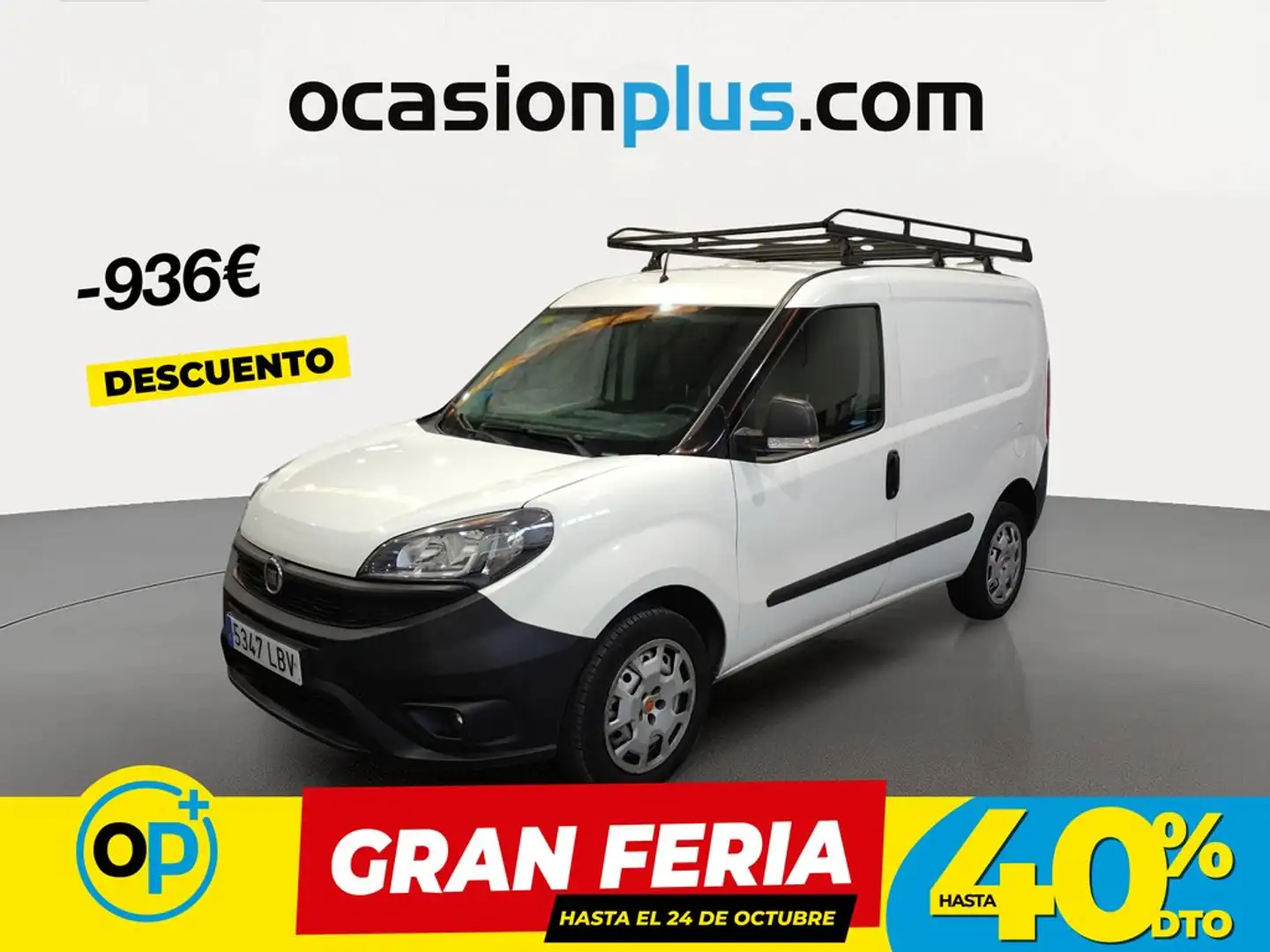 Fiat Dobló Cargo 1.4 T-Jet GNC Base Blanco - 1