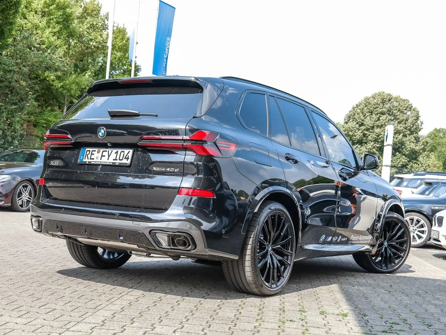BMW X5 xDrive40d M Sport Pro 22" Head-Up 360° SKY Luftfed Schwarz - 2