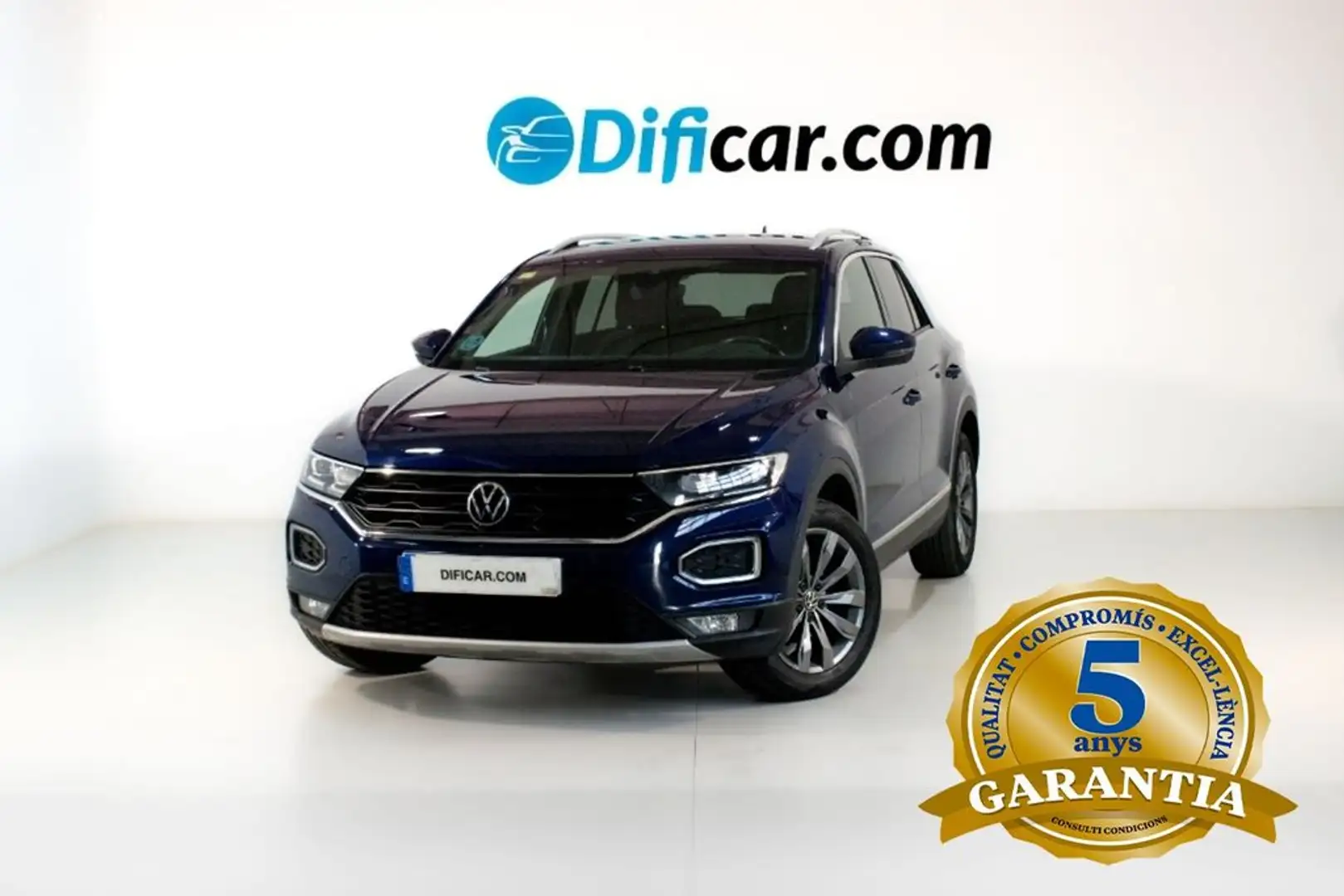 Volkswagen T-Roc 1.5 TSI 150CV SPORT DSG 5P Blauw - 1