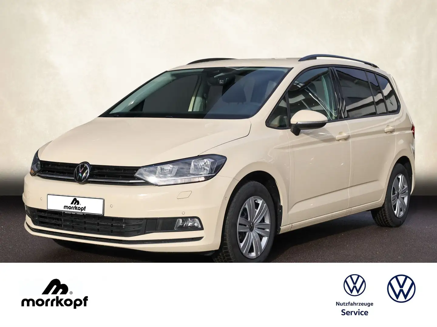 Volkswagen Touran 2.0TDI +TAXI-LIEFERUNG+3,99 ZINS Bluetooth Beige - 1