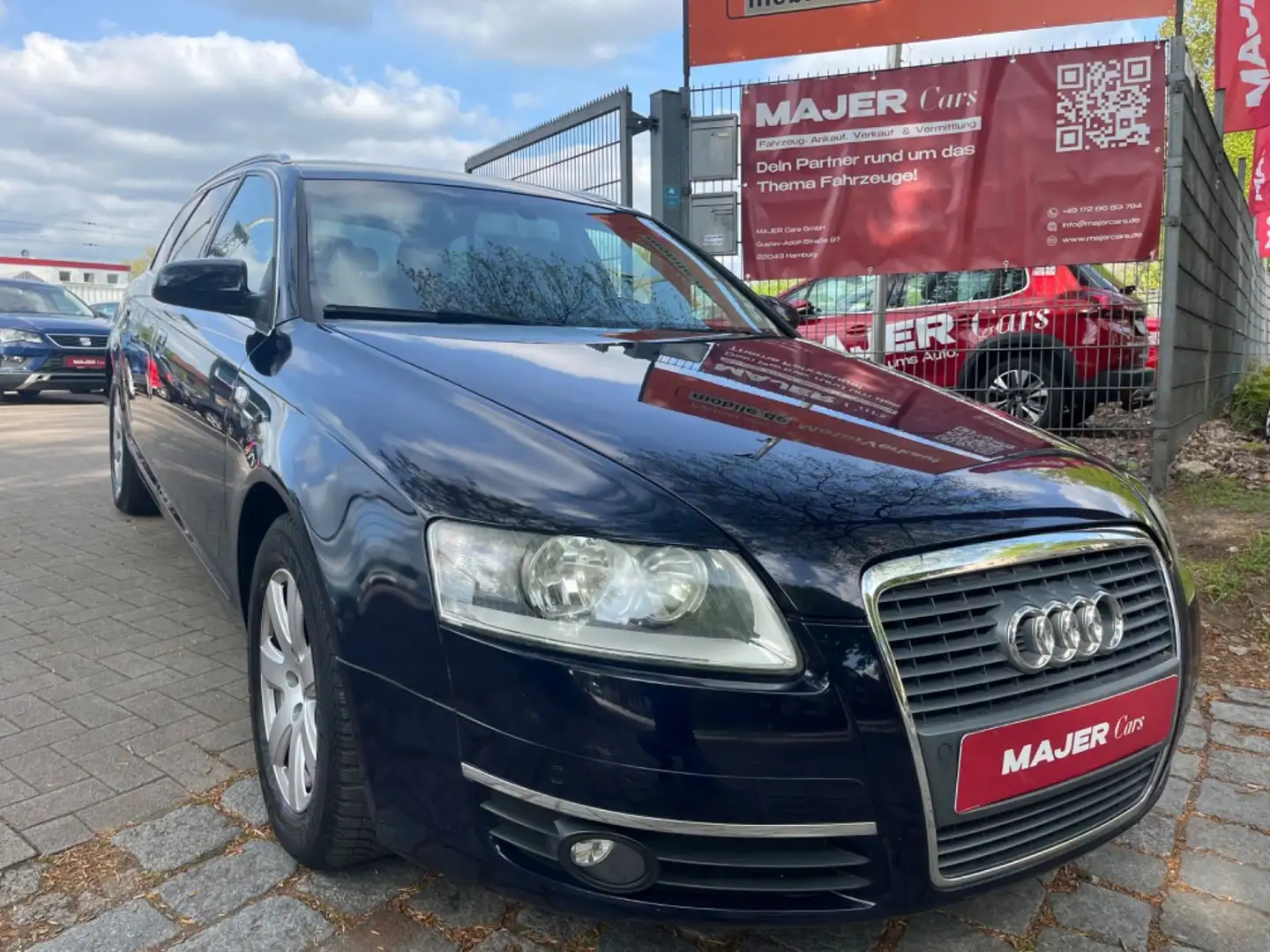 Audi A6 Avant 2.0 TFSI MEMORY*AHK*SHZ*ALU*SPORTSITZE Bleu - 1