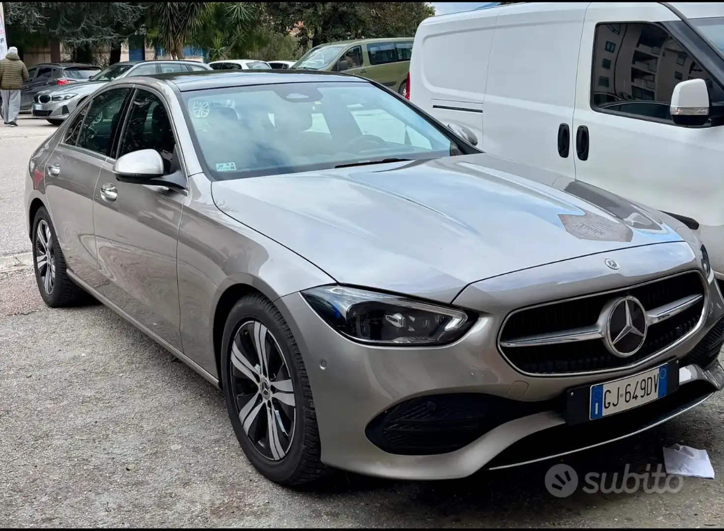 Mercedes-Benz C 220 d mhev Sport Plus auto Beige - 1