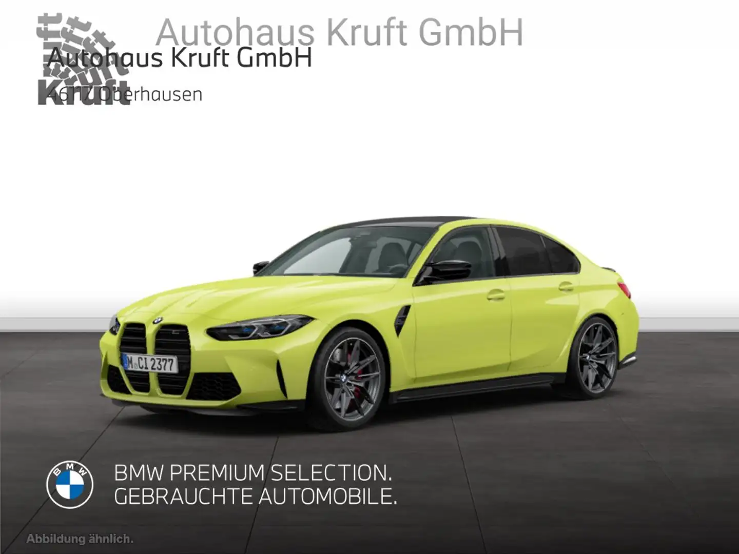 BMW M3 Competition LASERLICHT+KAMERA+E SITZE+CARBON Amarillo - 2