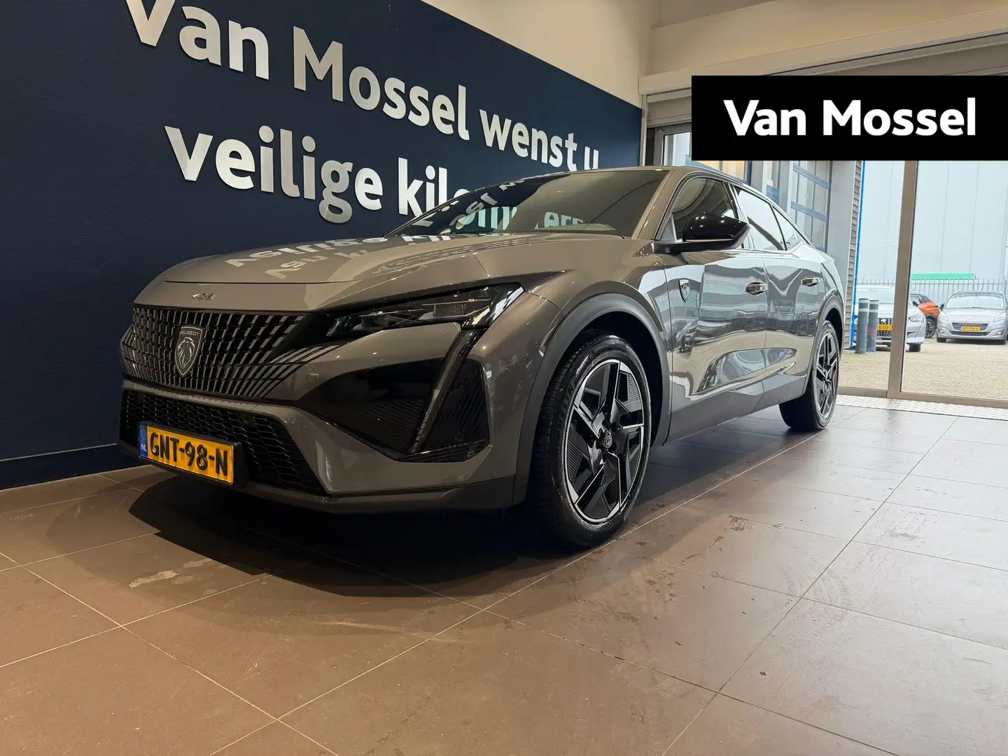 Peugeot 408 1.2 Hybrid 136 e-DCS6 GT | Camera | Navigatie | Fu Grijs - 1