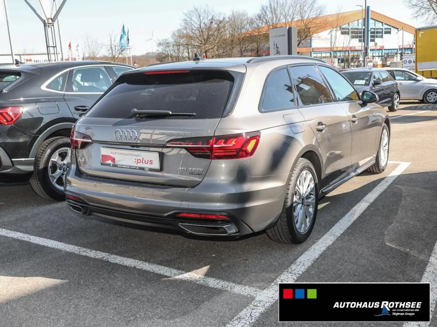 Audi A4 Avant Advanced 45 TFSI quattro ACC+LED+NAVI Grijs - 2