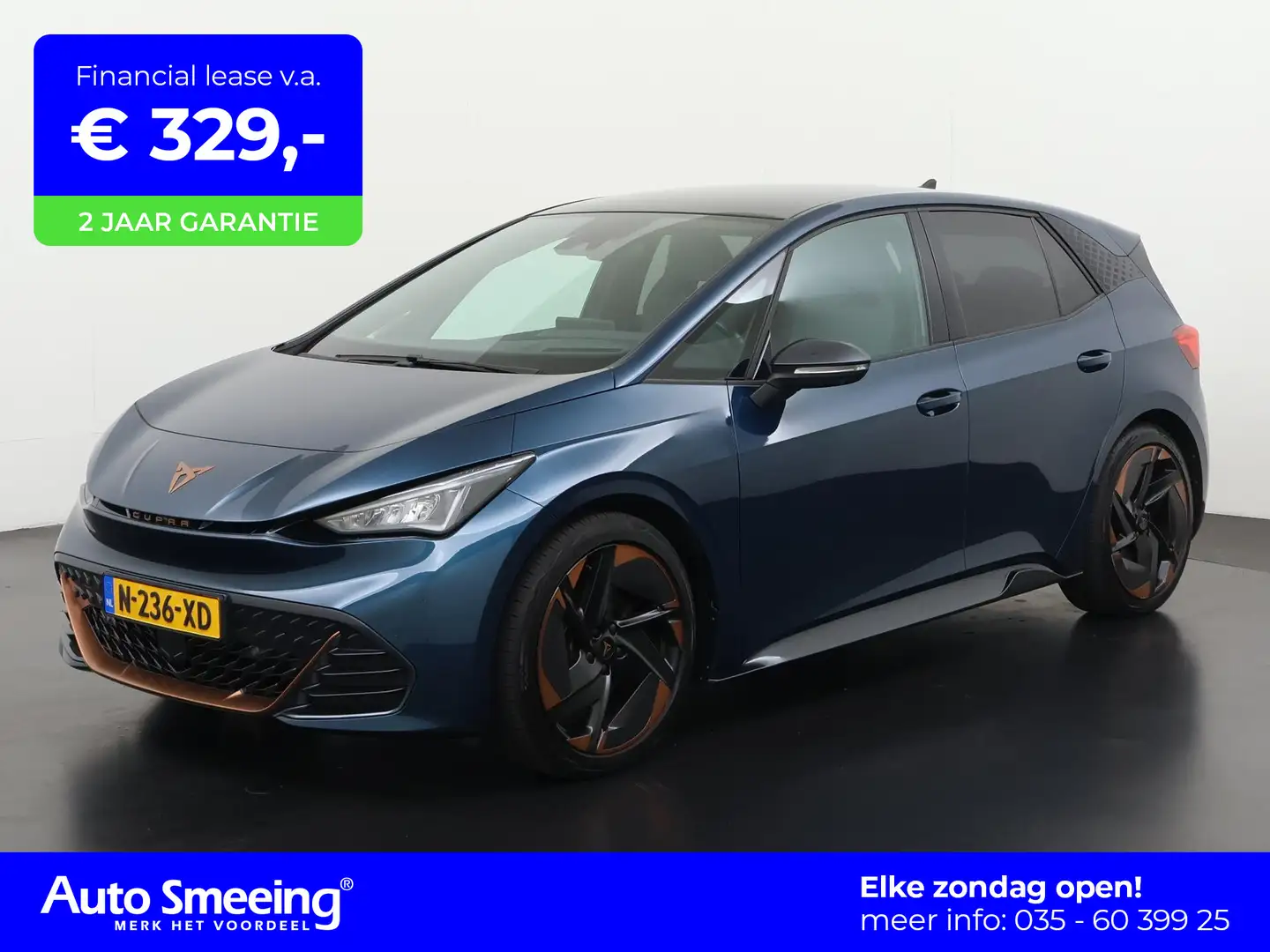 CUPRA Born Copper Edition One 62 kWh | Panoramadak | Zondag O Albastru - 1