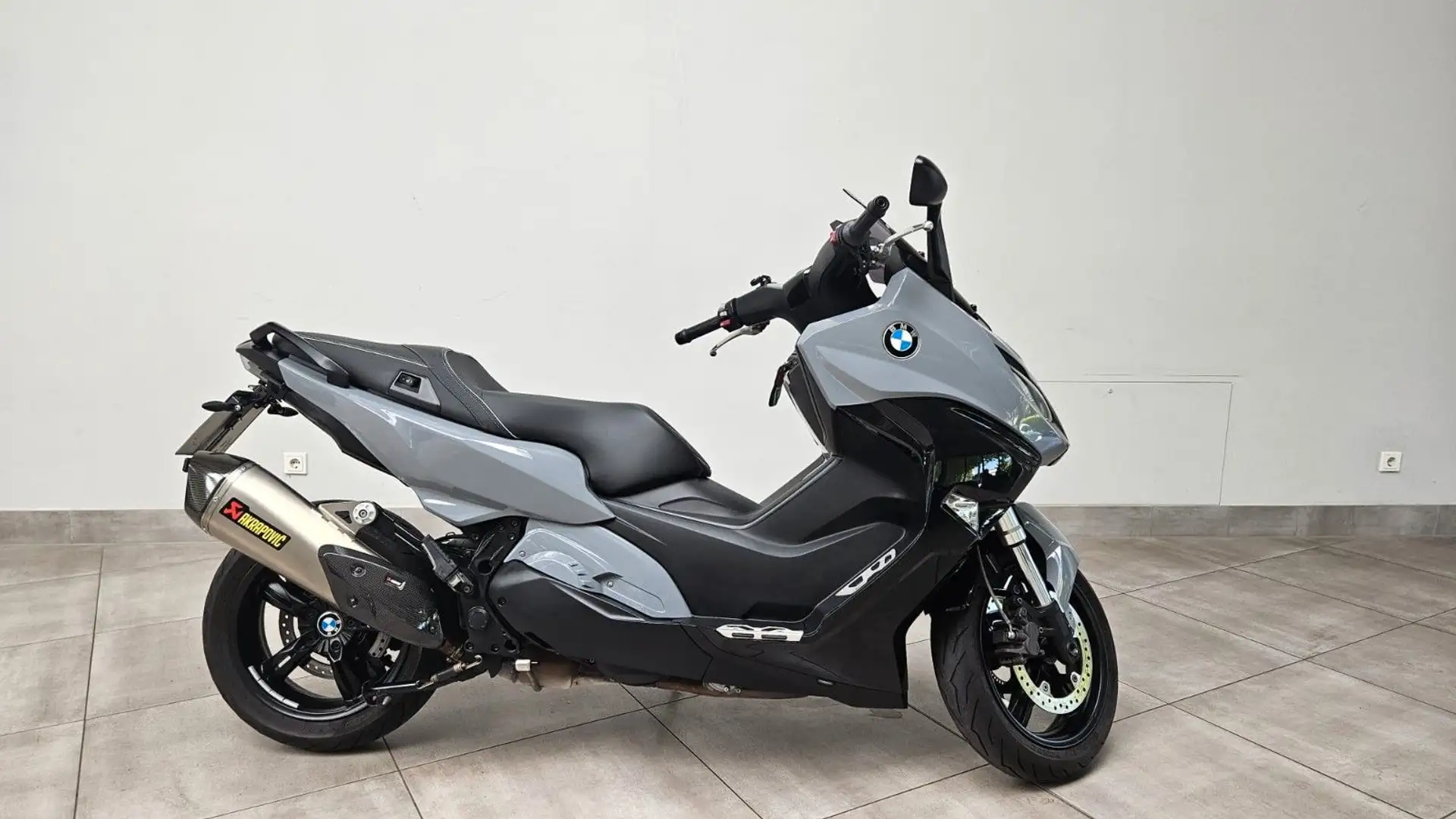BMW C 650 Sport ABS Sitz-/und Griffheizung Akrapovic Grau - 2