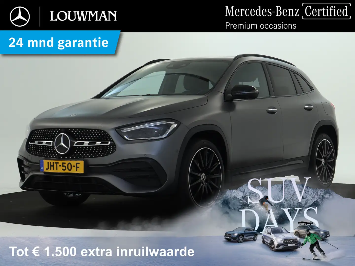 Mercedes-Benz GLA 250 e AMG Plug-In Hybride AMG Line | Night Pakket | 19 Grau - 1