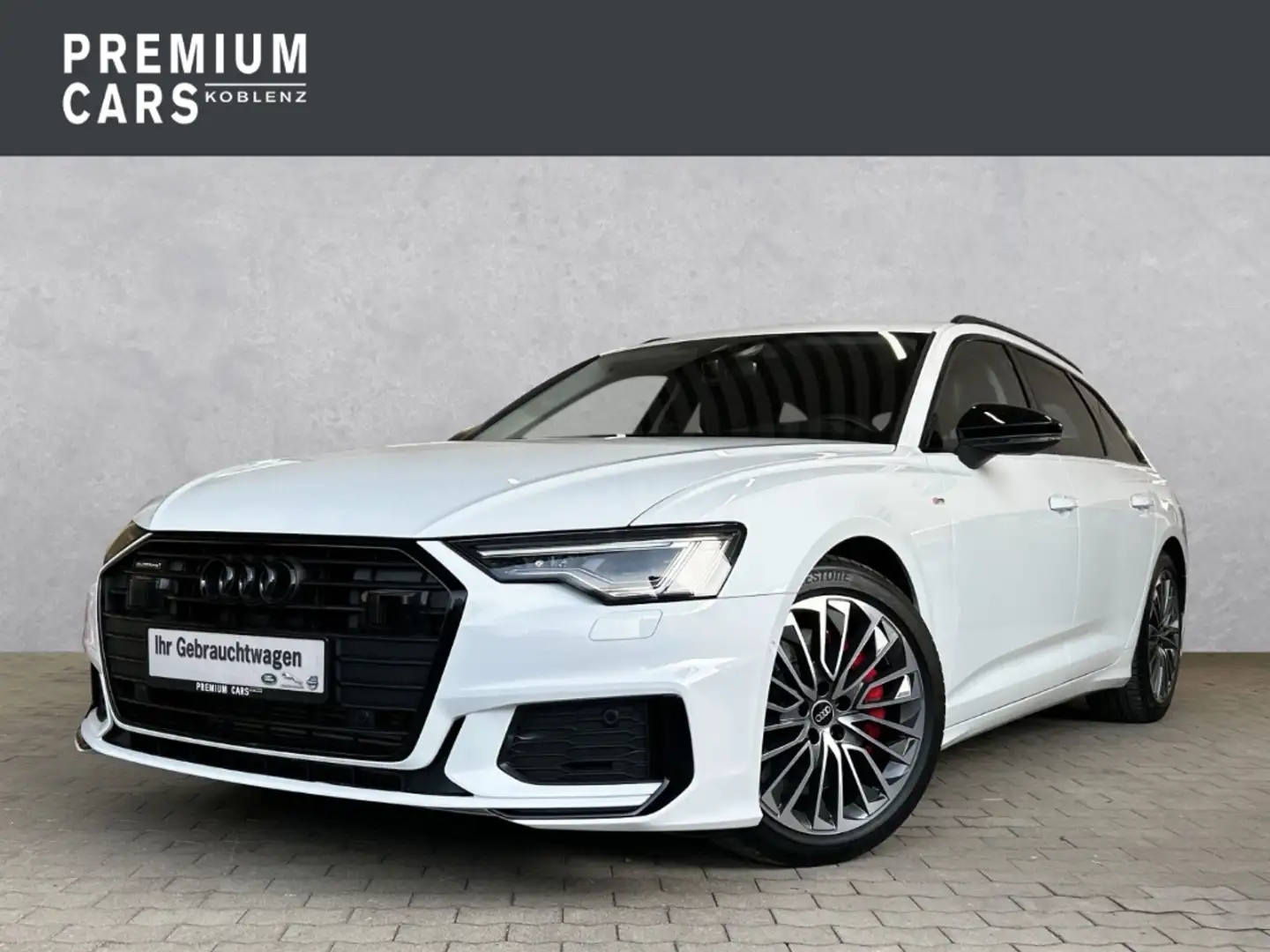 Audi A6 Avant 55 TFSI e quattro sport Weiß - 1