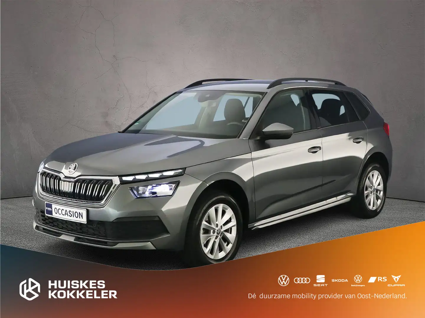 Skoda Kamiq Business Edition 1.0 TSI 110pk DSG Automaat Trekha Grijs - 1
