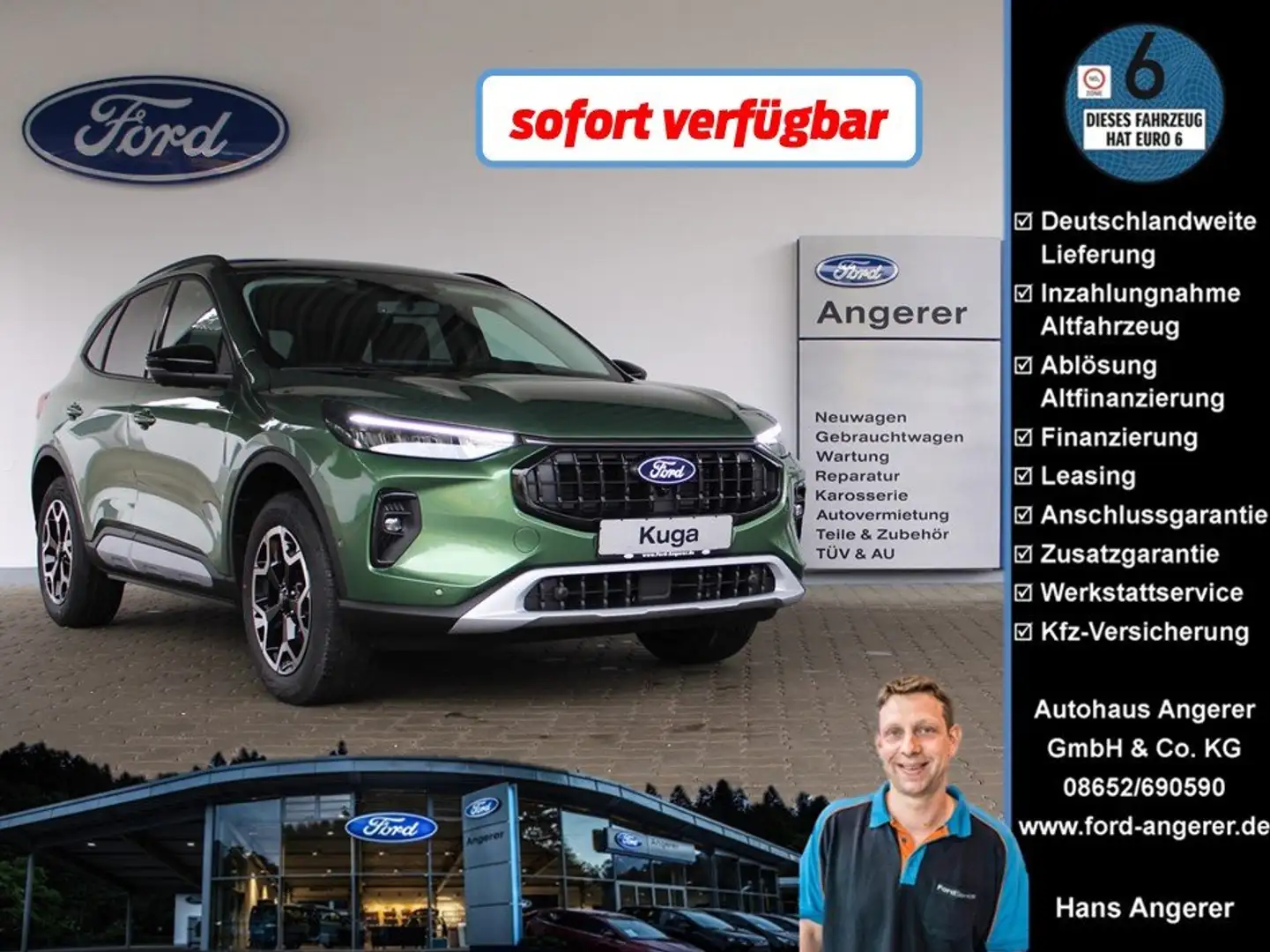 Ford Kuga Hybrid Active X,SYNC4,LED,PDC,360-Kamera,Win-Paket - 1