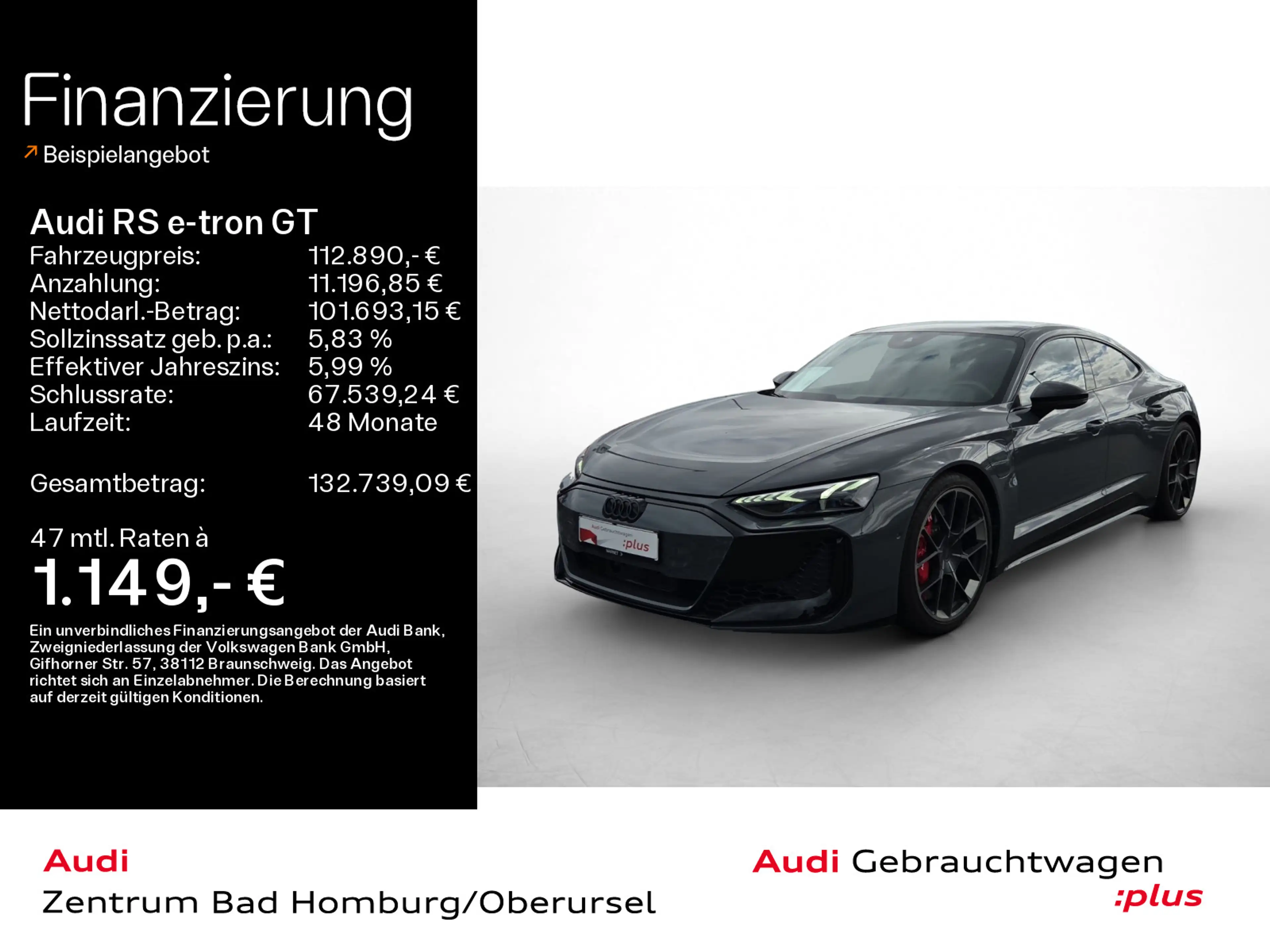 Audi RS e-tron GT performance quattro 620kW HUP*KERAM