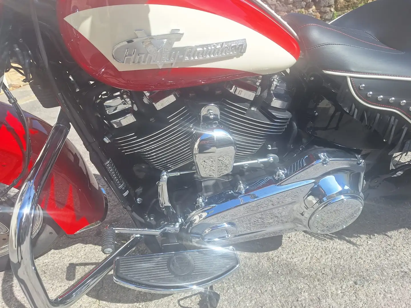 Harley-Davidson Hydra Glide Hydra Glide Červená - 2