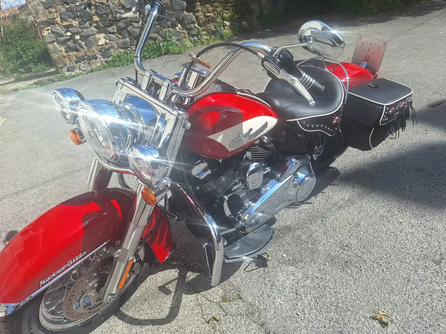 Harley-Davidson Hydra Glide Hydra Glide Červená - 1