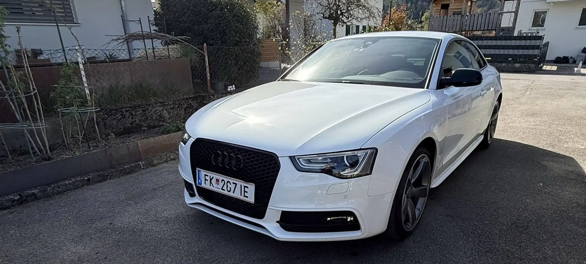 Audi A5 Coupé 3.0 TDI quattro – S line³ – Top gepfle Weiß - 2