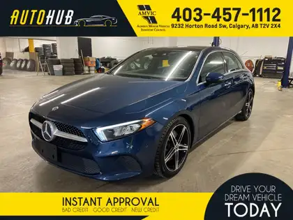 Blue 2020 Mercedes-Benz A-Class A 250 4MATIC Hatchback AWD Sedan 7-Speed Dual Clutch