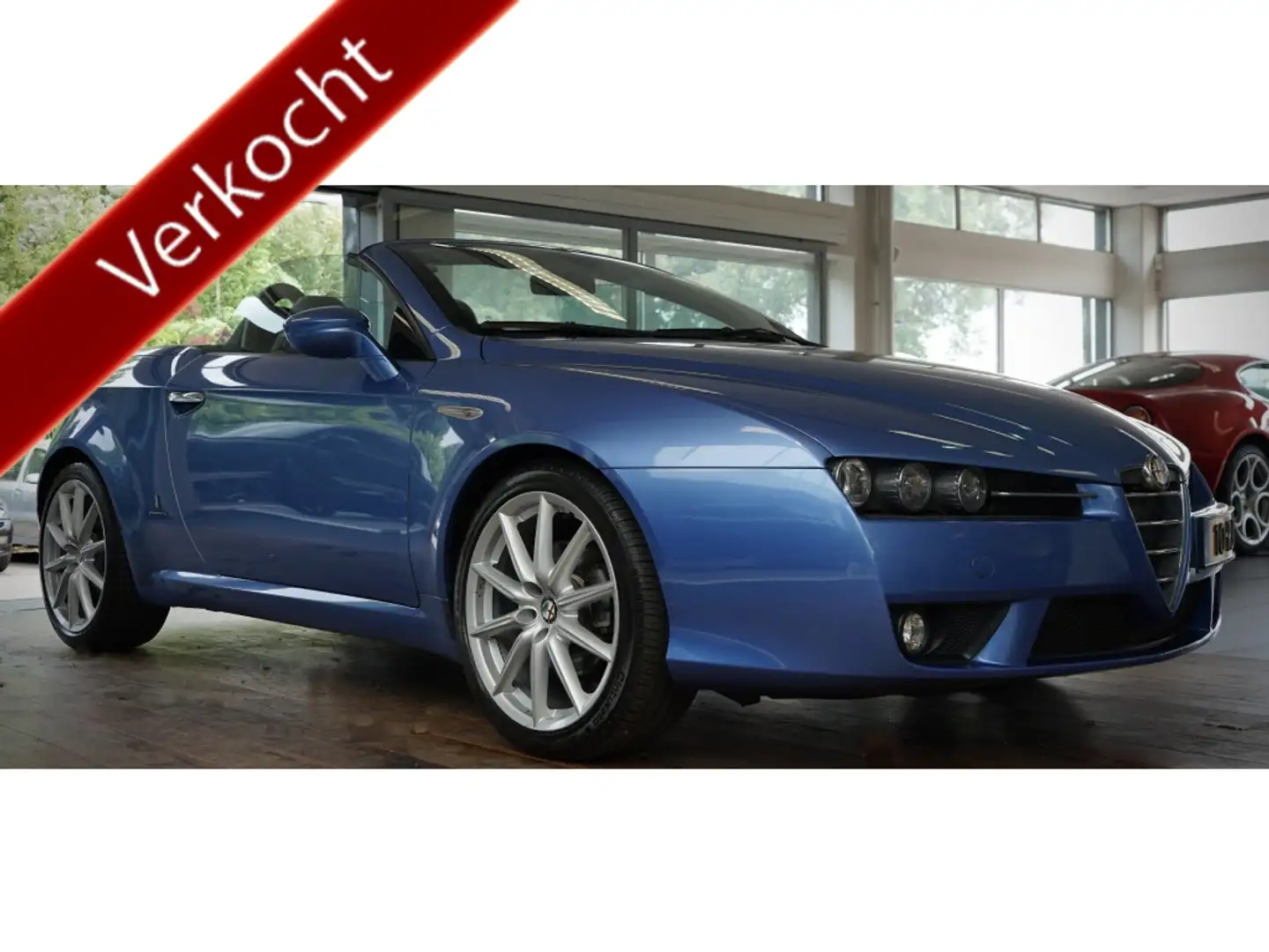 Alfa Romeo Spider 2.2 JTS Blauw - 1