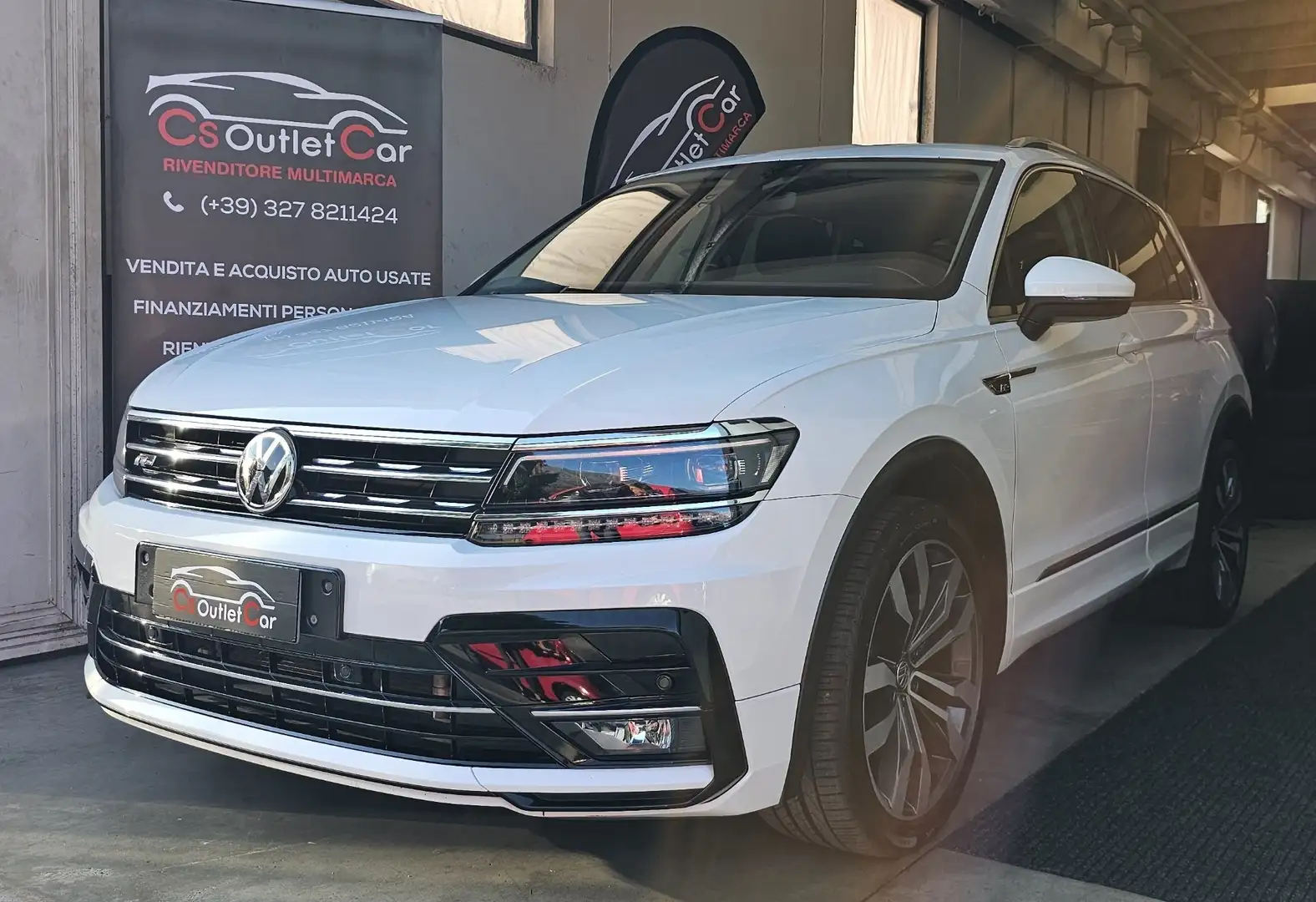 Volkswagen Tiguan Tiguan 2.0 BiTdi Advanced R-Line 4motion 240cv Dsg Blanc - 2