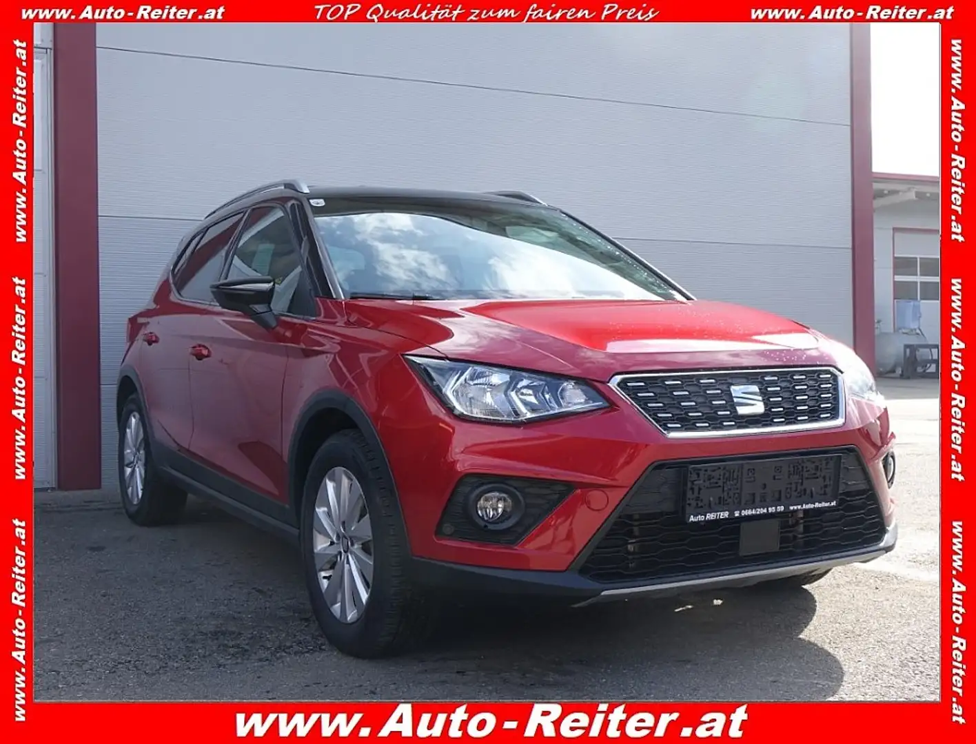 SEAT Arona 1,6 TDI Xcellence DSG *ACC, NAVI, SITZHEIZUNG* Rot - 1