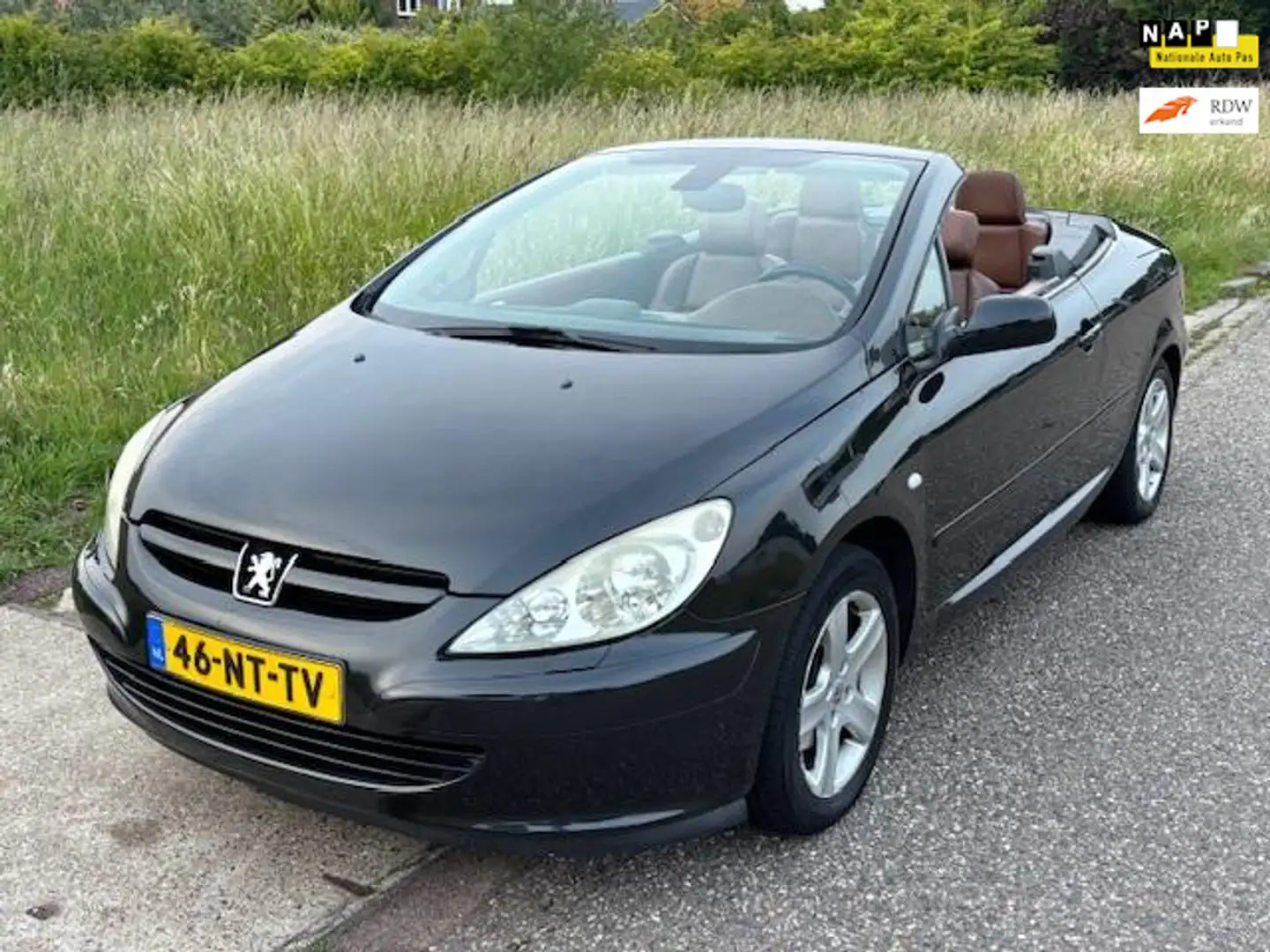 Peugeot 307 CC 2.0-16V ECC Audio/Multimedia Electric pakket Le Zwart - 1