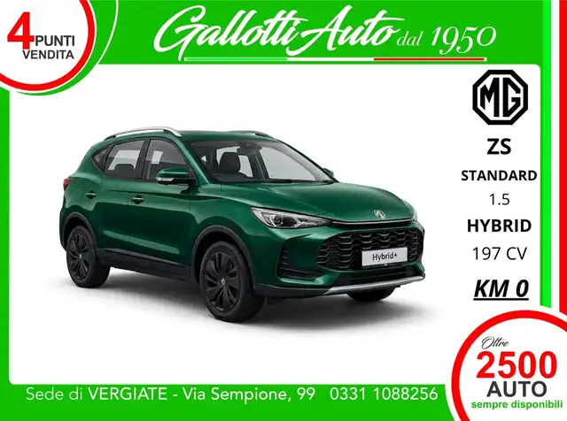 MG ZS 1.5 hybrid+ Standard auto - SENZA VINCOLI DI FINA