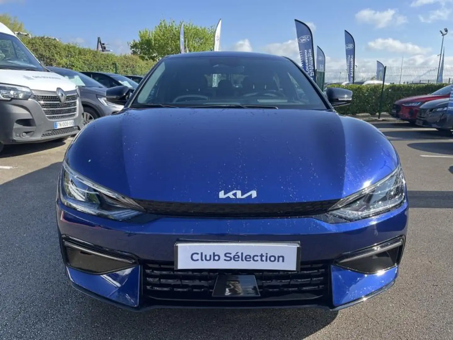 Kia EV6 229ch GT-Line 2WD Modrá - 2