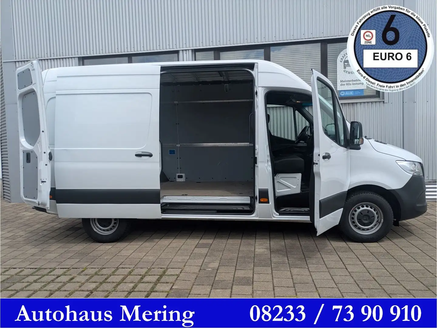 Mercedes-Benz Sprinter 317 Automat Kamera AHK3,5to Sitzhzg DAB Weiß - 1