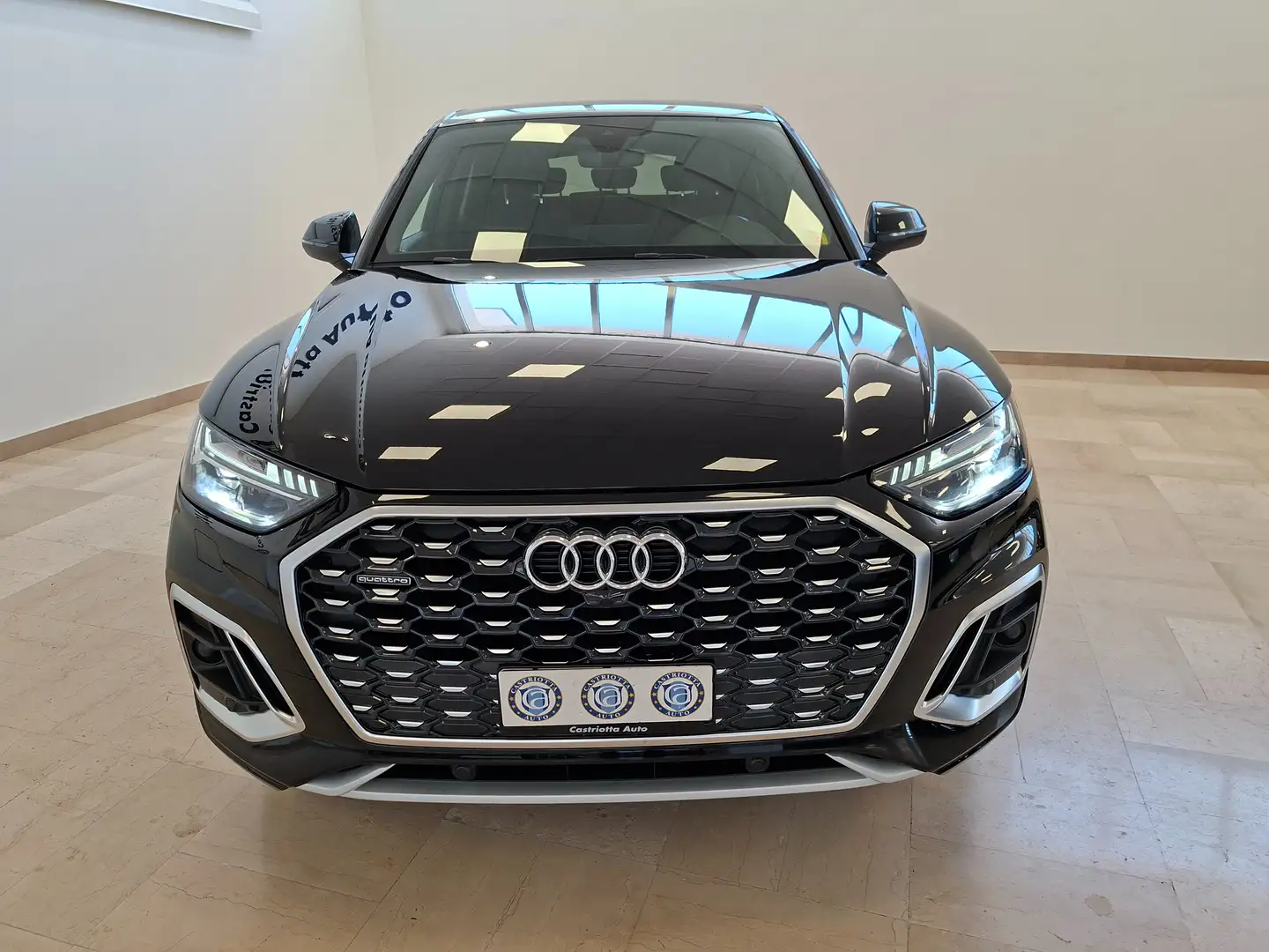 Audi Q5 SPB 40 2.0 tdi mhev S line Plus quattro s-tronic Zwart - 2