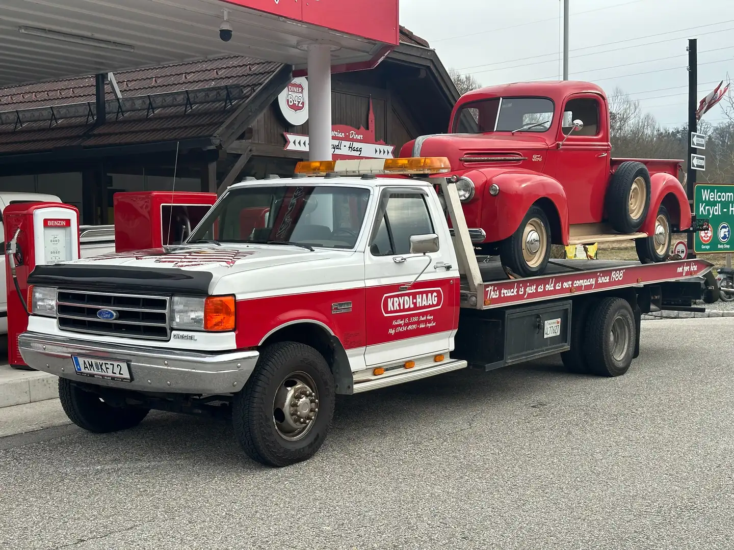 Ford F 450 F Super Duty 6,6 t. 7,3 lt.- TD Blanco - 1