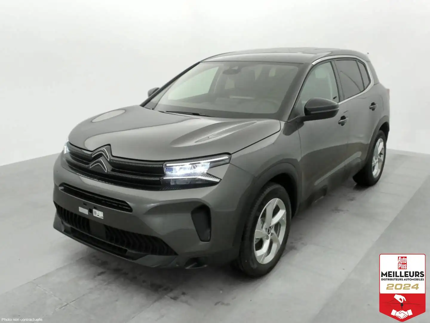 Citroen C5 Aircross Hybride 136 e-DCS6 Plus Gris - 1